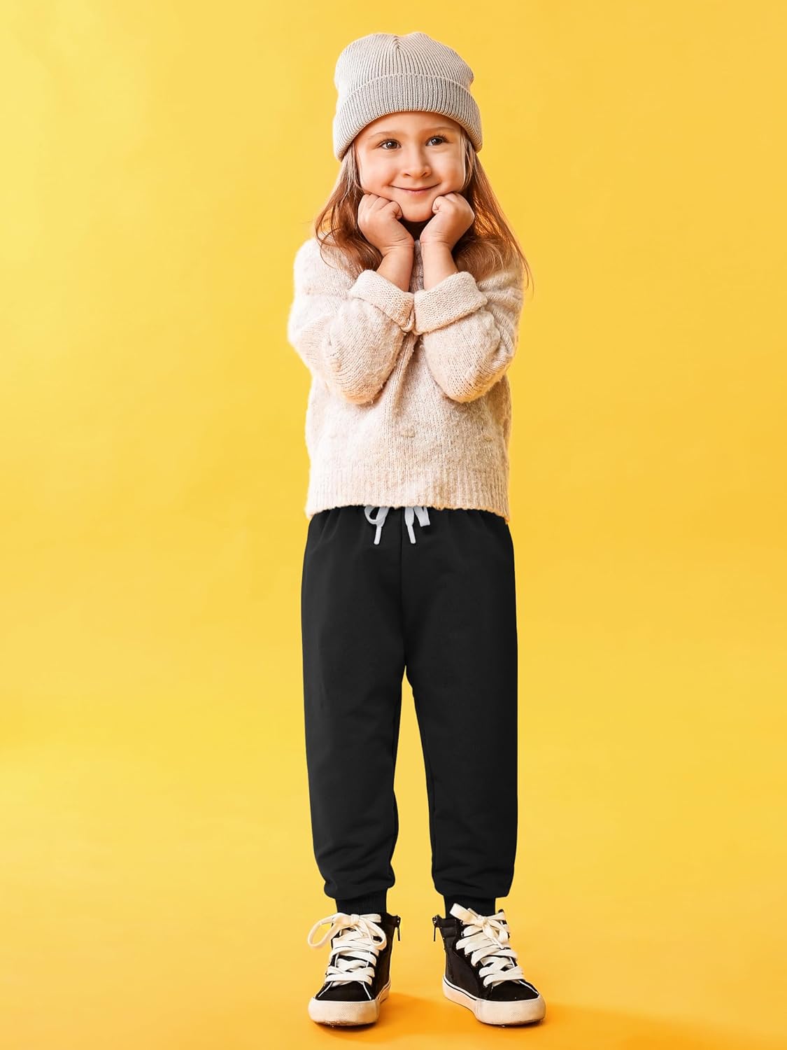 Resinta 3-Pack Toddler Boys Girls Sweatpants