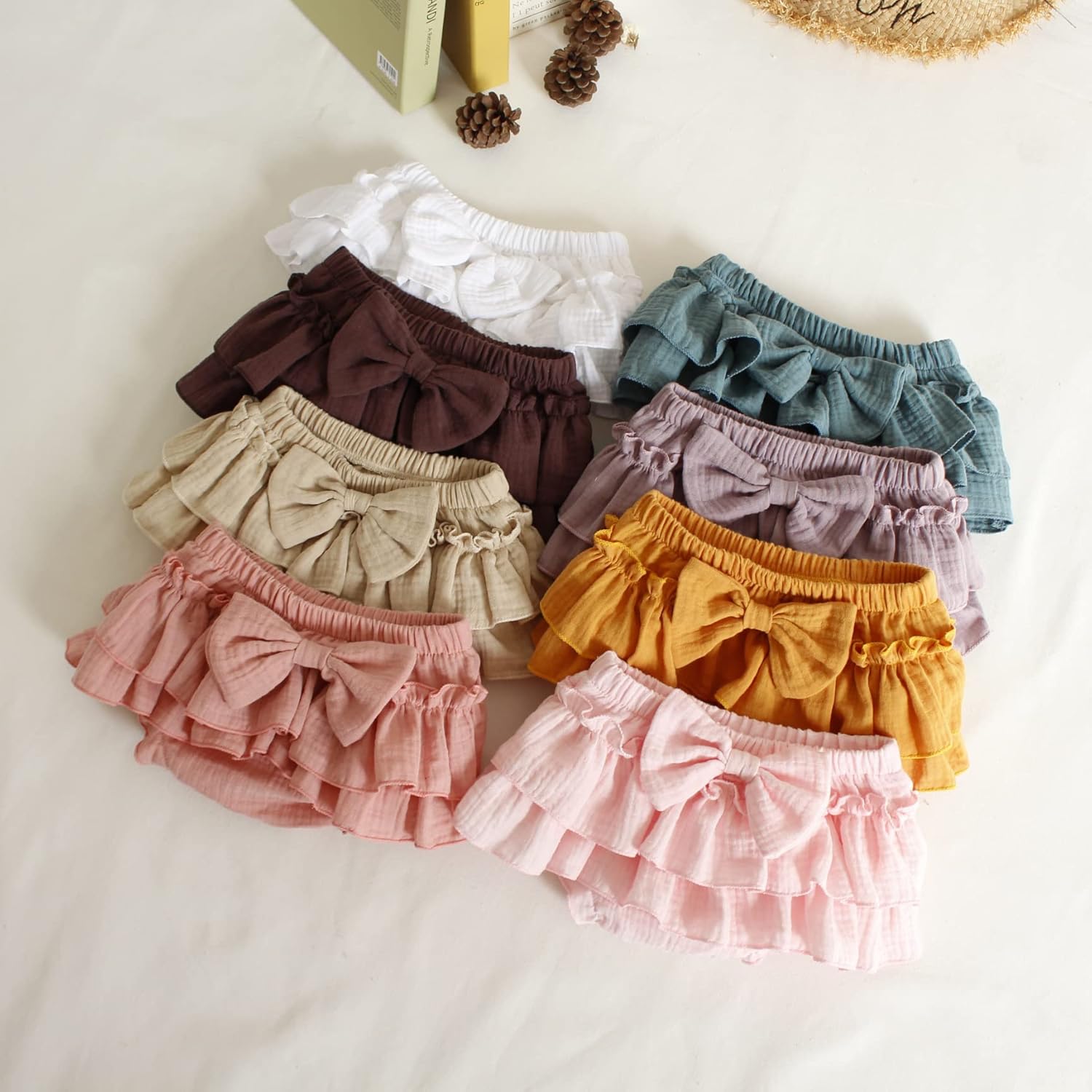 RUKOSU Baby Diaper Cover Briefs for Girls