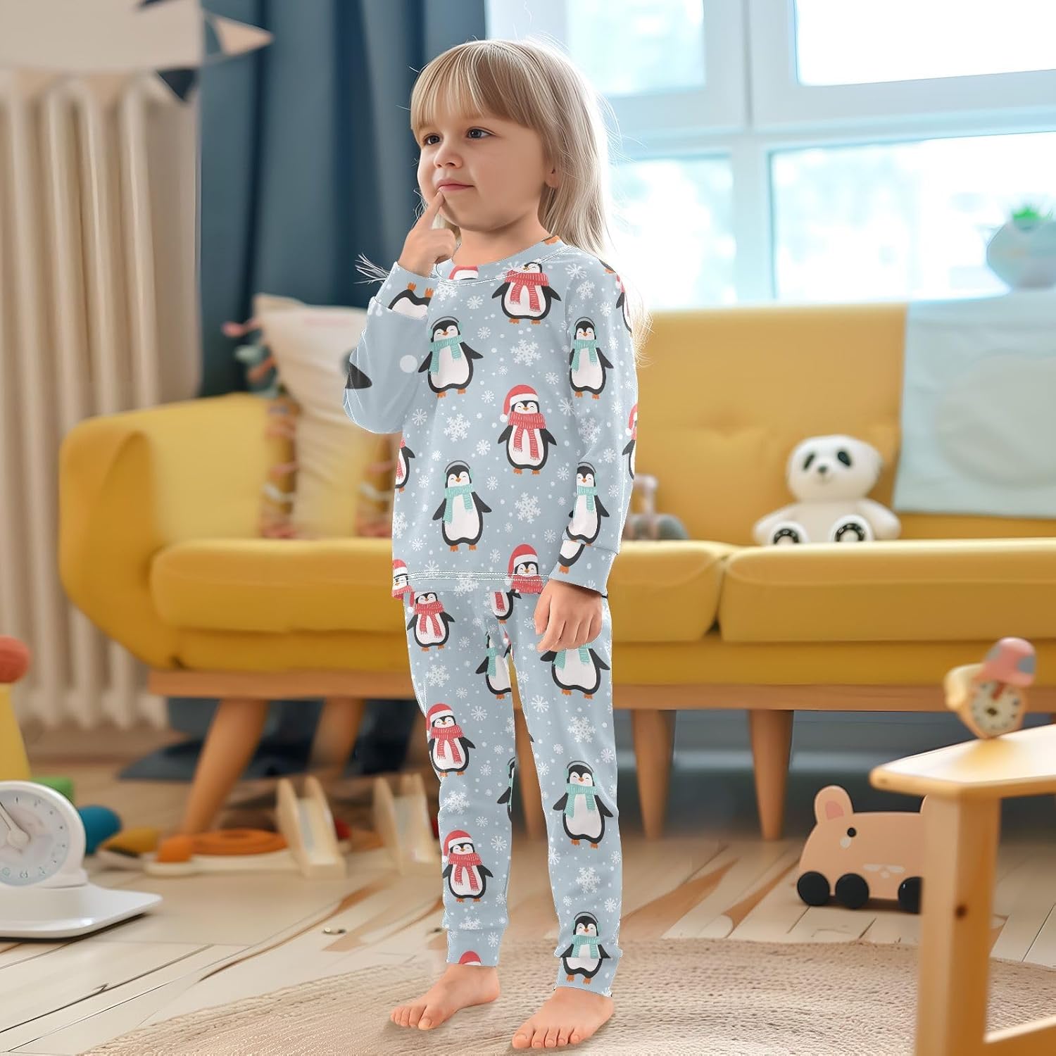 Cozy Free-Styles Pajama Set for Girls