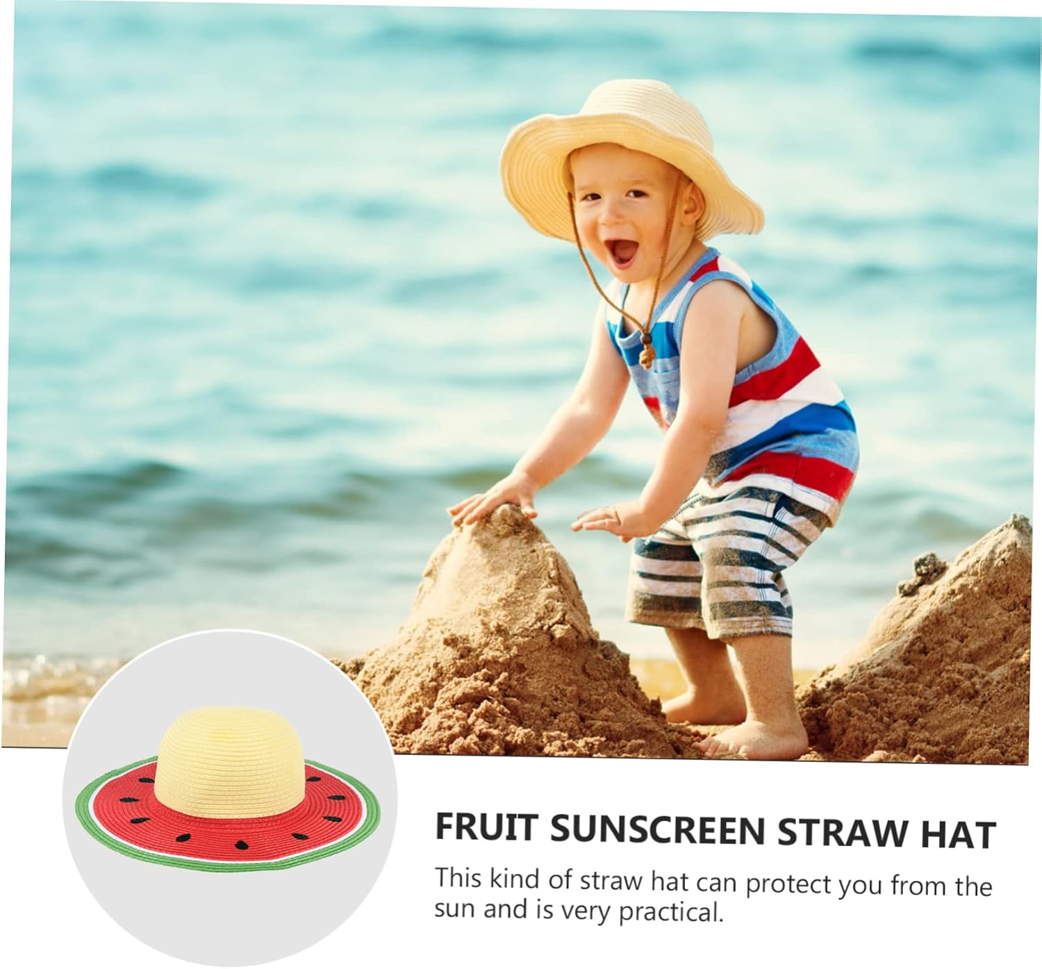 LIFKOME Boys Outdoor Sun Hat