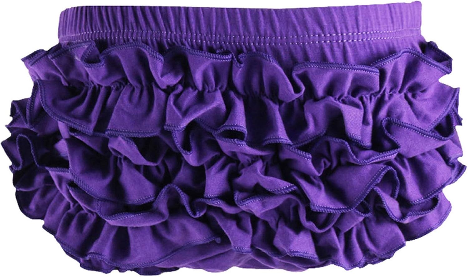 Basic Cotton Diaper Cover Baby Bloomers with Ruffle