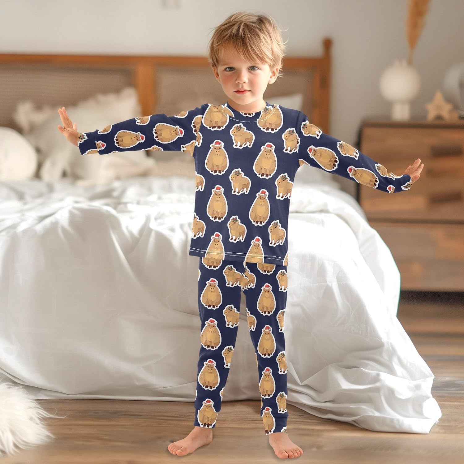Cute Pajama Set Snug Fit for Kids