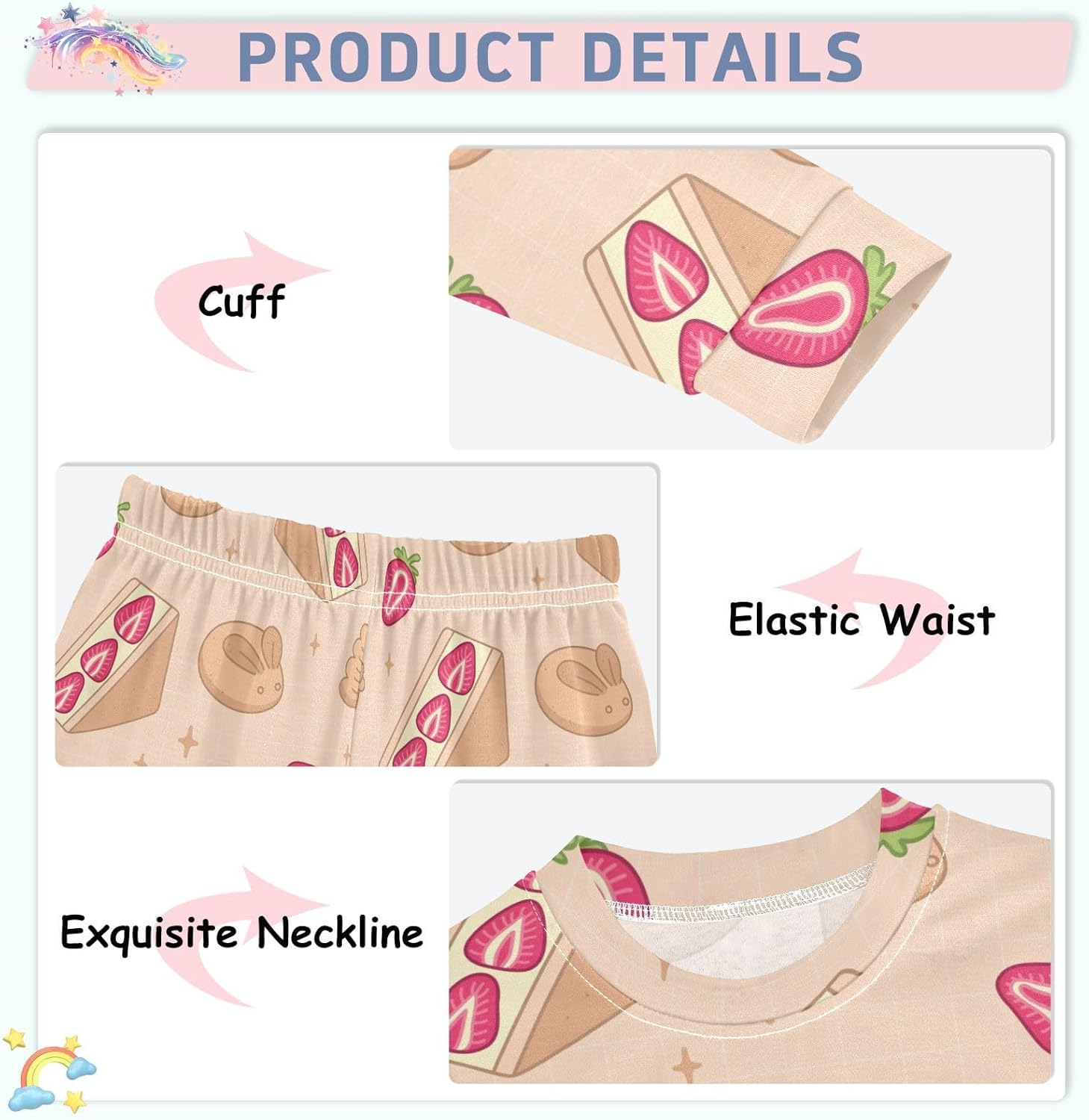 Perfect Pajama Set for Ages 18M-8Y