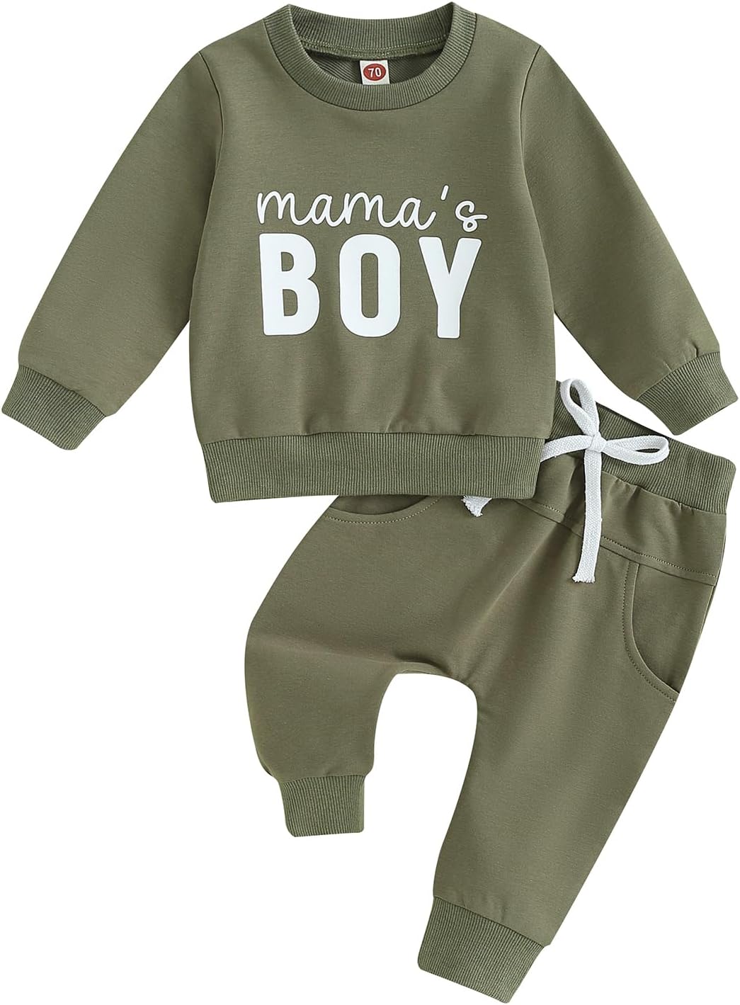 YINGISFITM Fall Baby Boy Outfit Set
