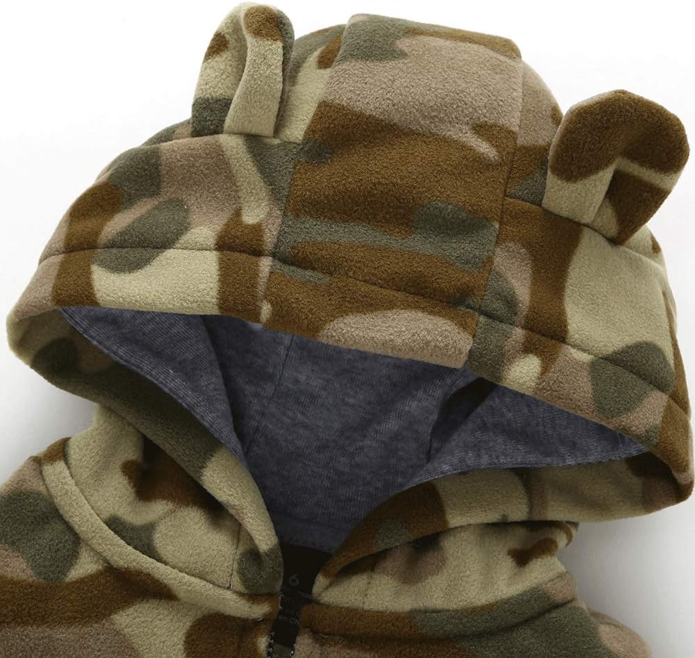 Meufam Baby Camouflage Romper Set