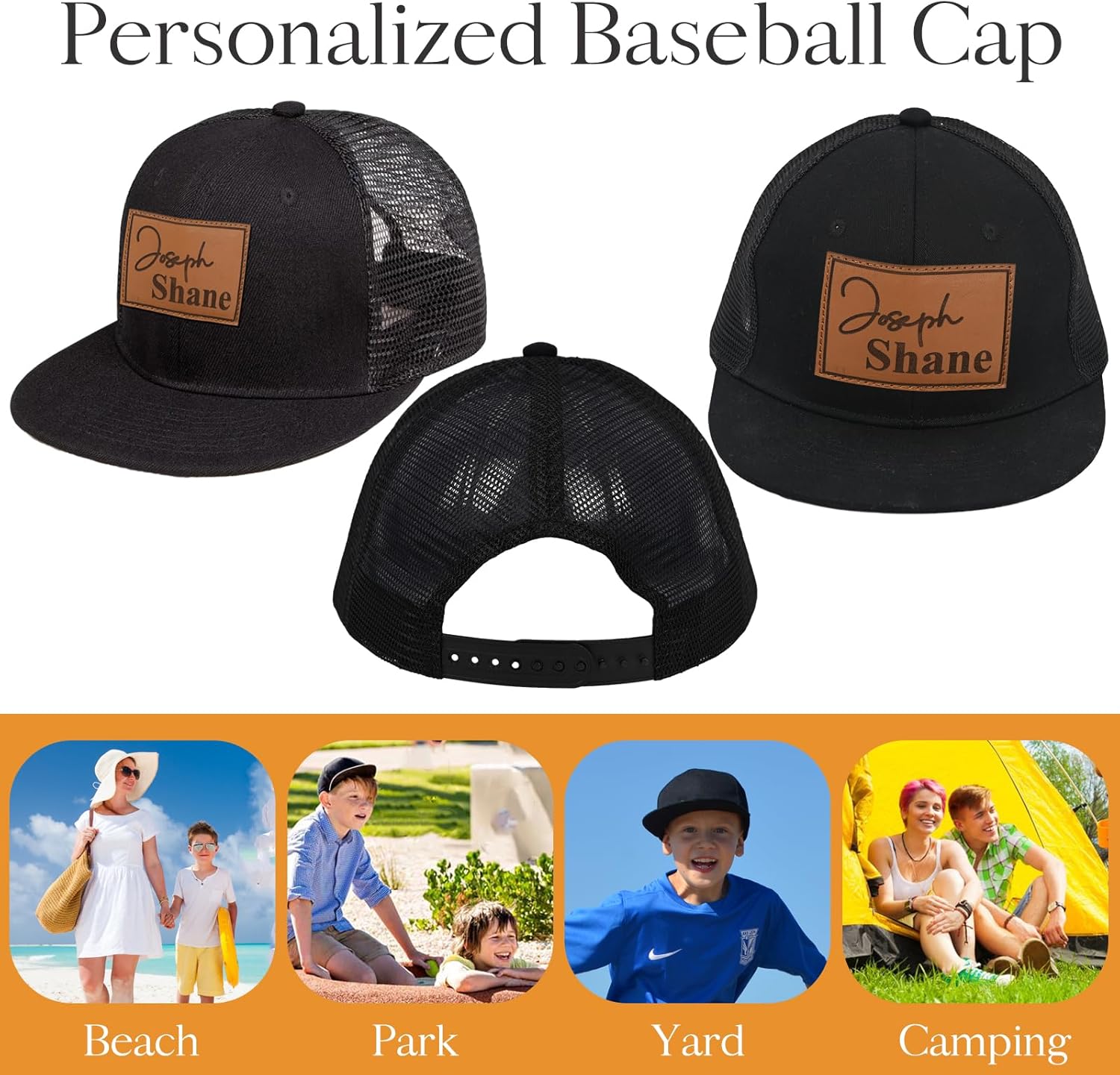 Premium Personalized Toddler Baseball Cap