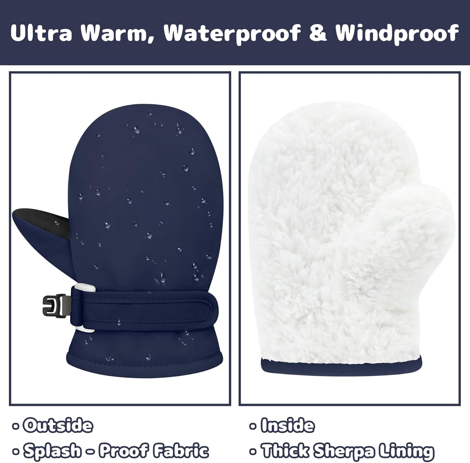 Olreco Toddler Winter Gloves