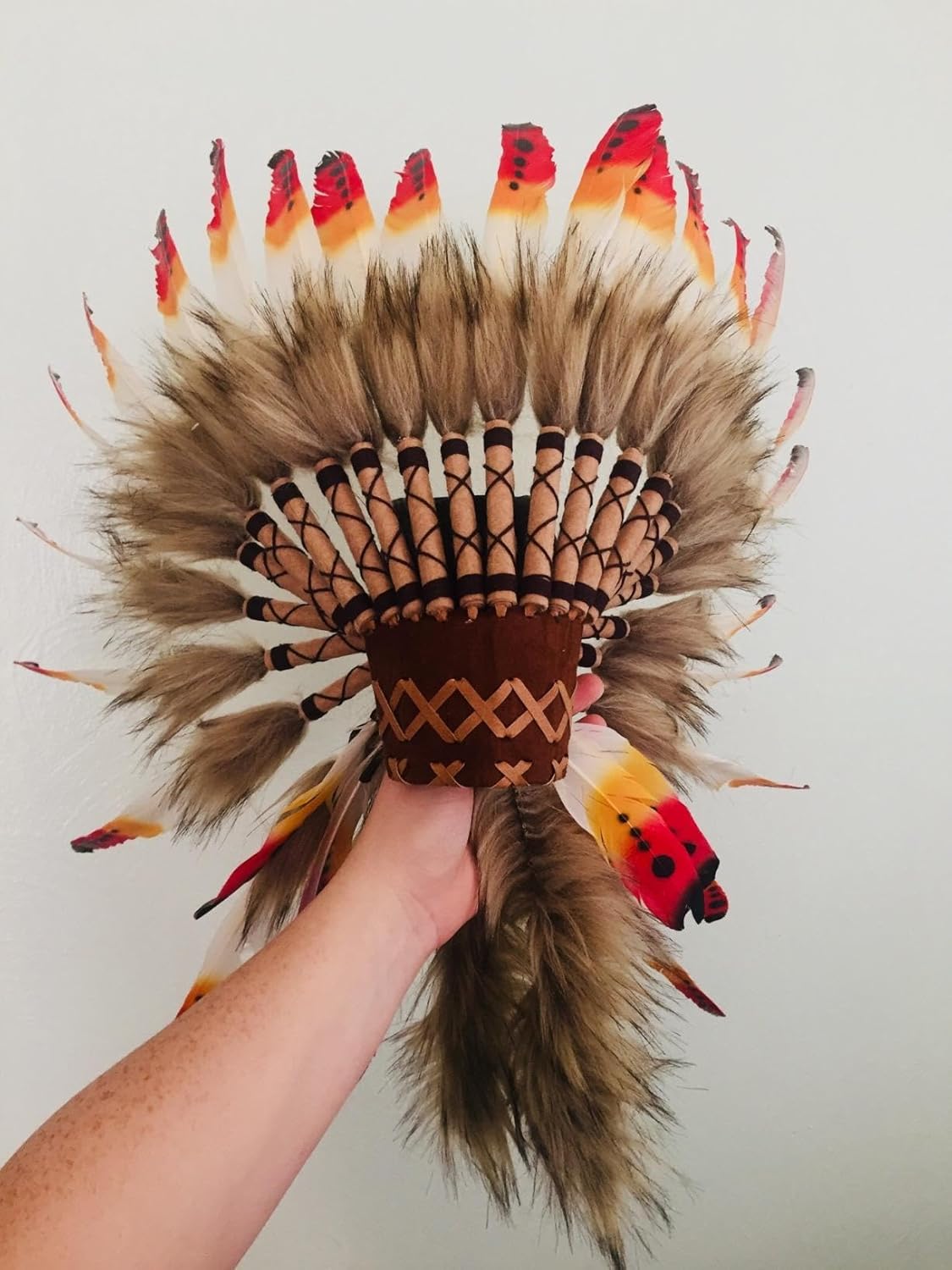 The World of Feathers K20 Indian Style Baby Hat