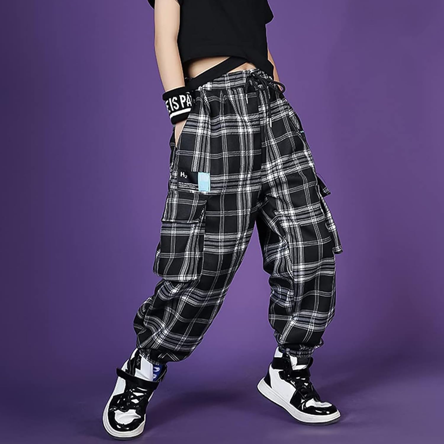Rolanko Girls Cargo Pants for Kids