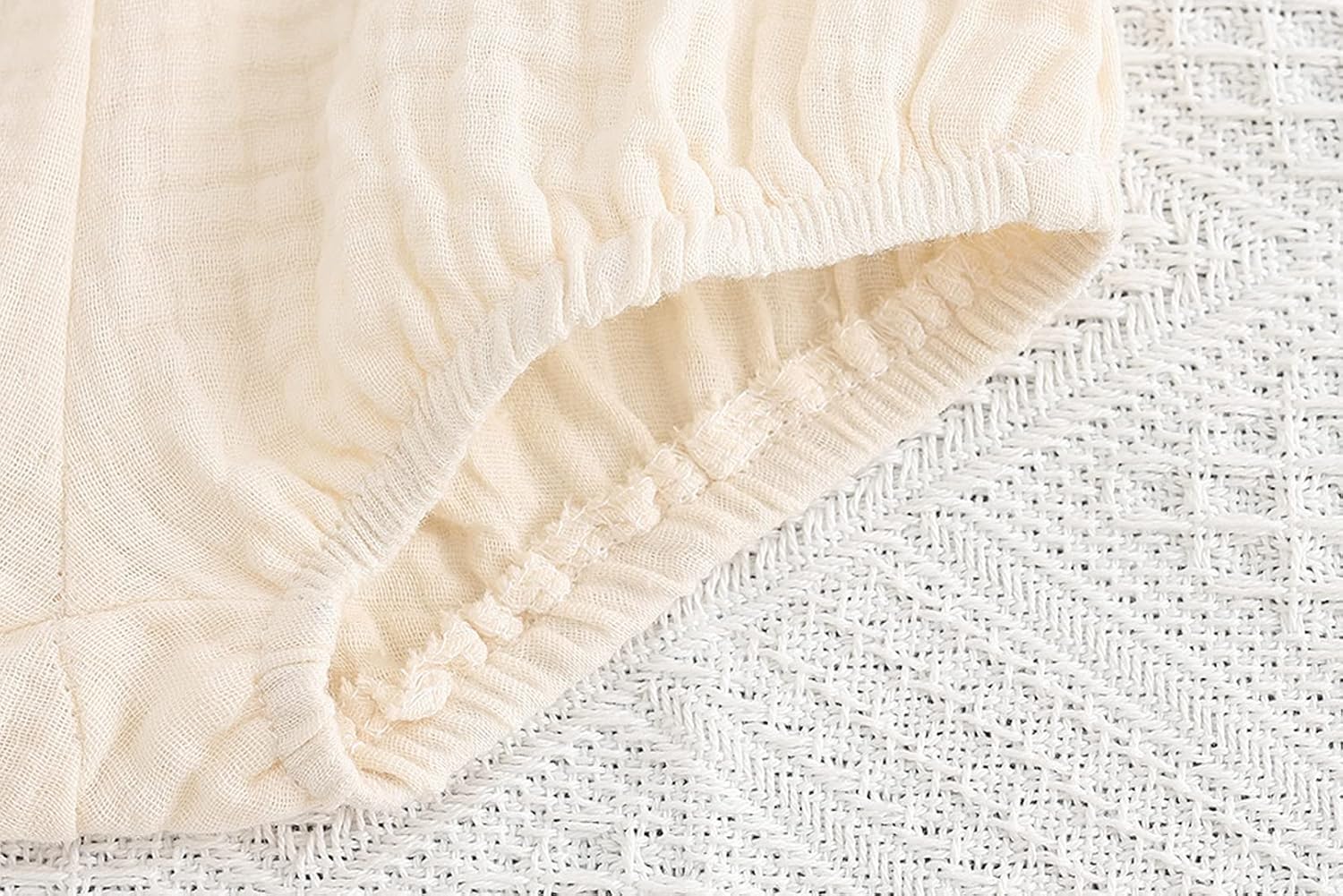 3-Pack Cotton Linen Baby Shorts Light breathable for Summer