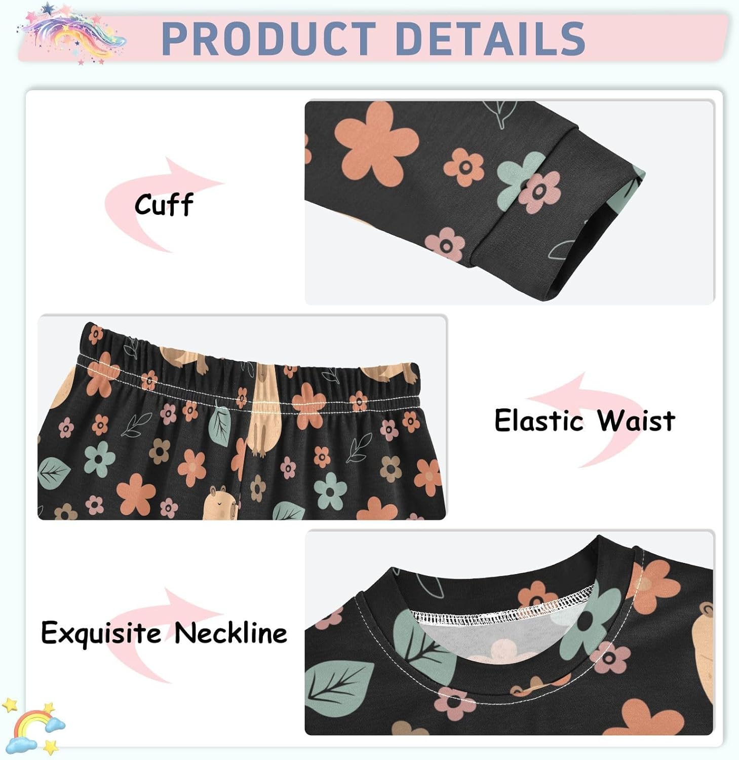 Snug Sleep Set Soft Cotton Pajamas for Kids