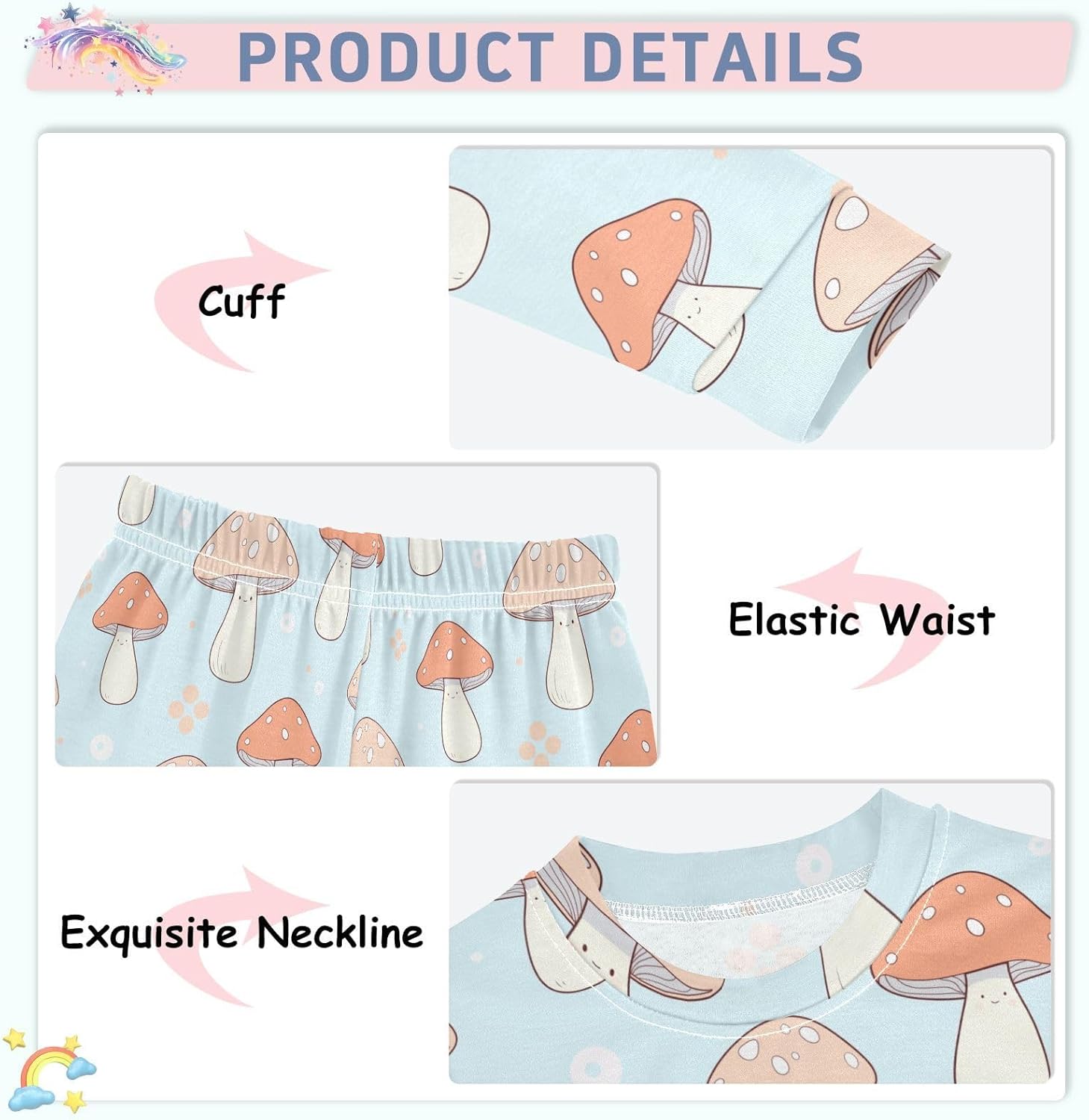 WIFIU Pajama Sets for Sleep