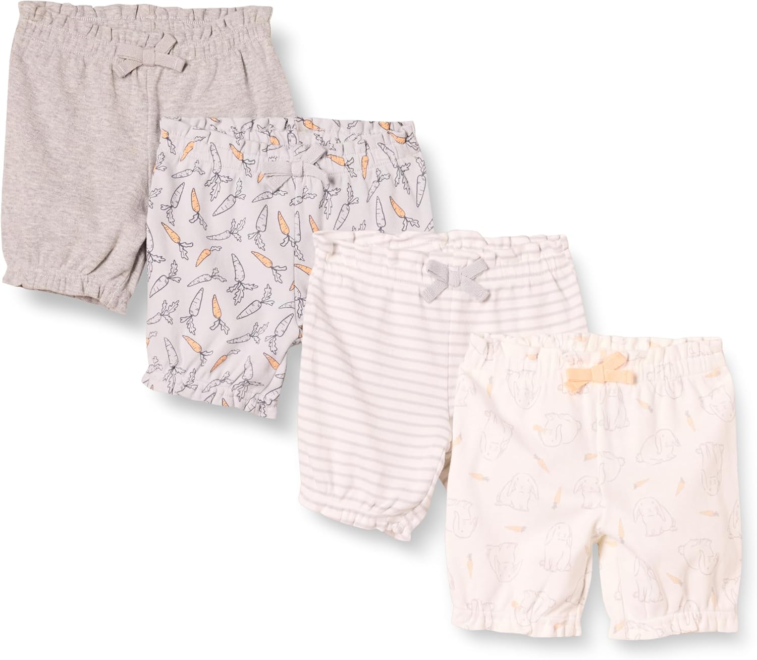 Amazon Essentials Baby Girls Bloomer Shorts Multipacks
