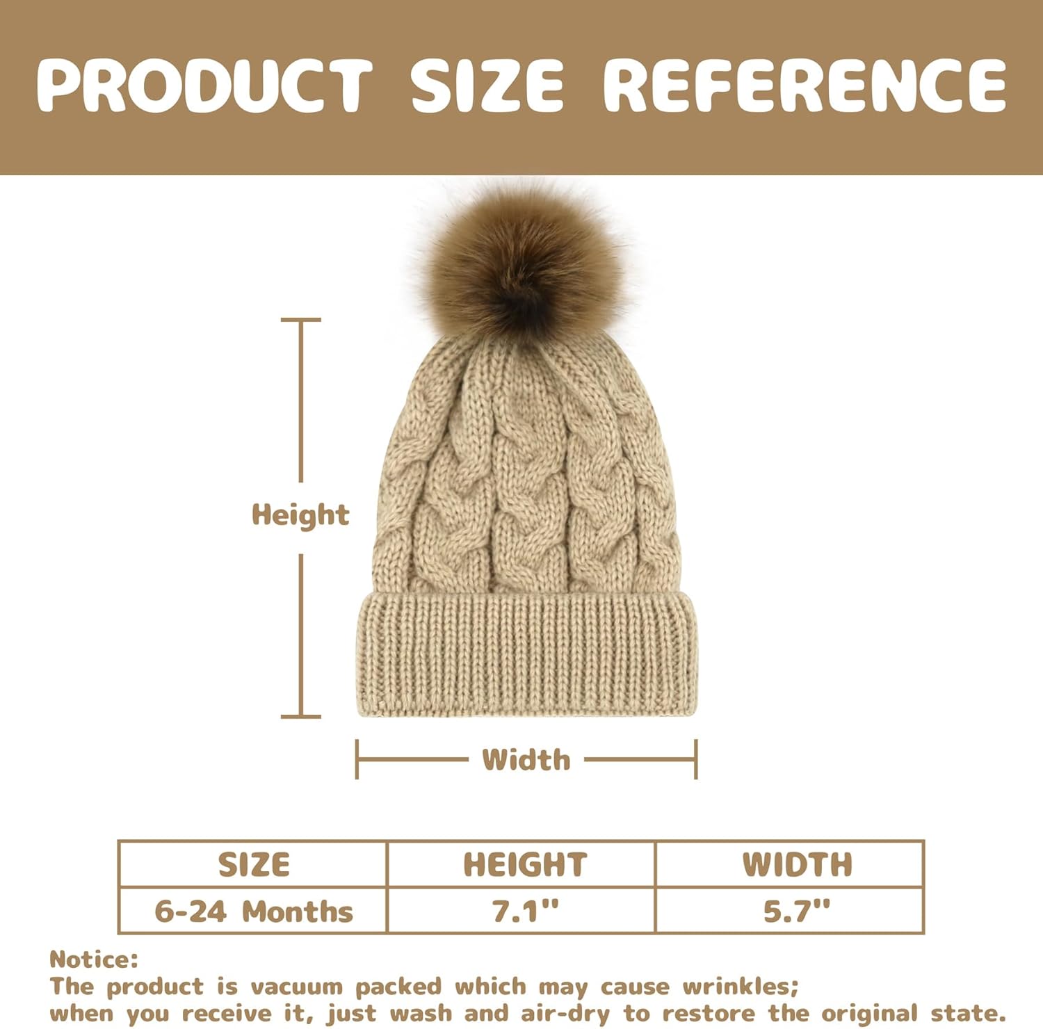 Olreco Toddler Winter Hats Soft Warm