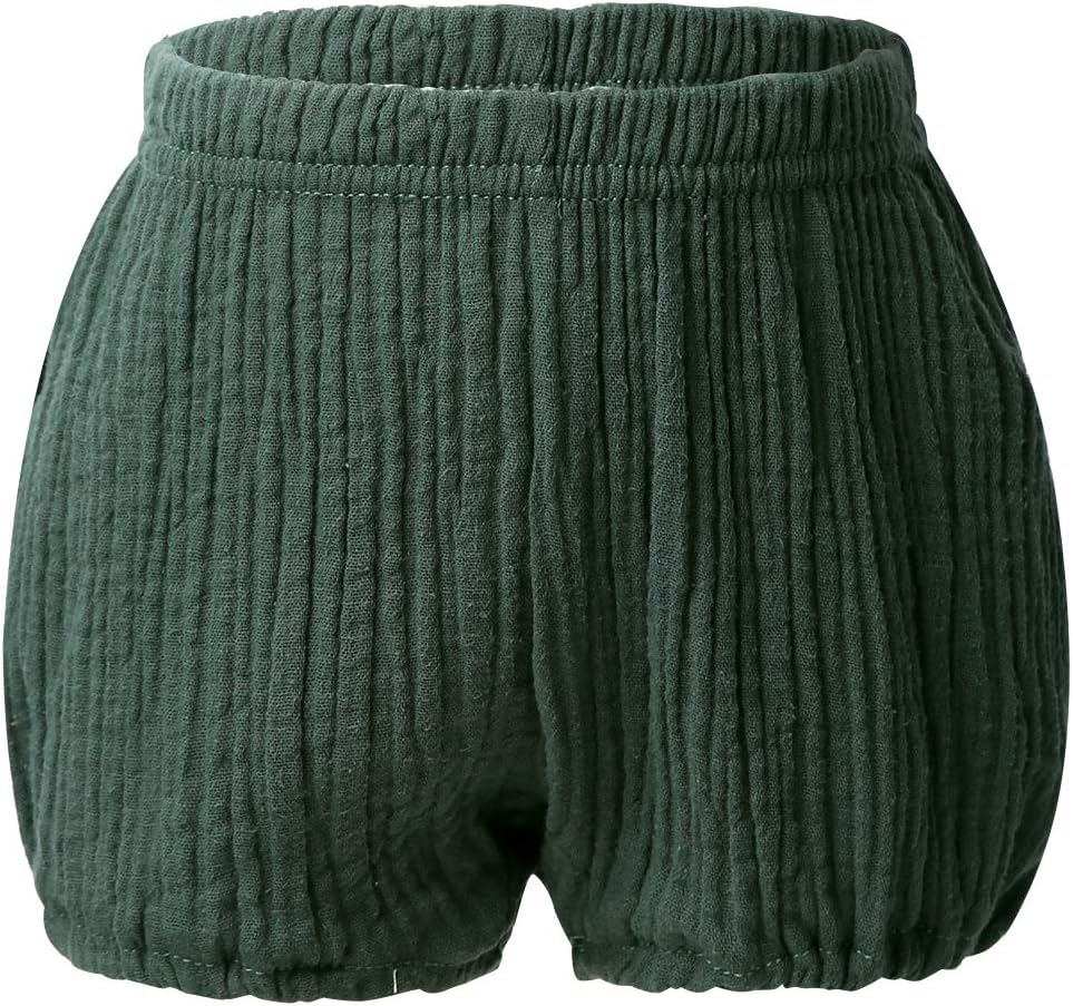 ACSUSS Soft Cotton Diaper Cover Bloomers for Newborns