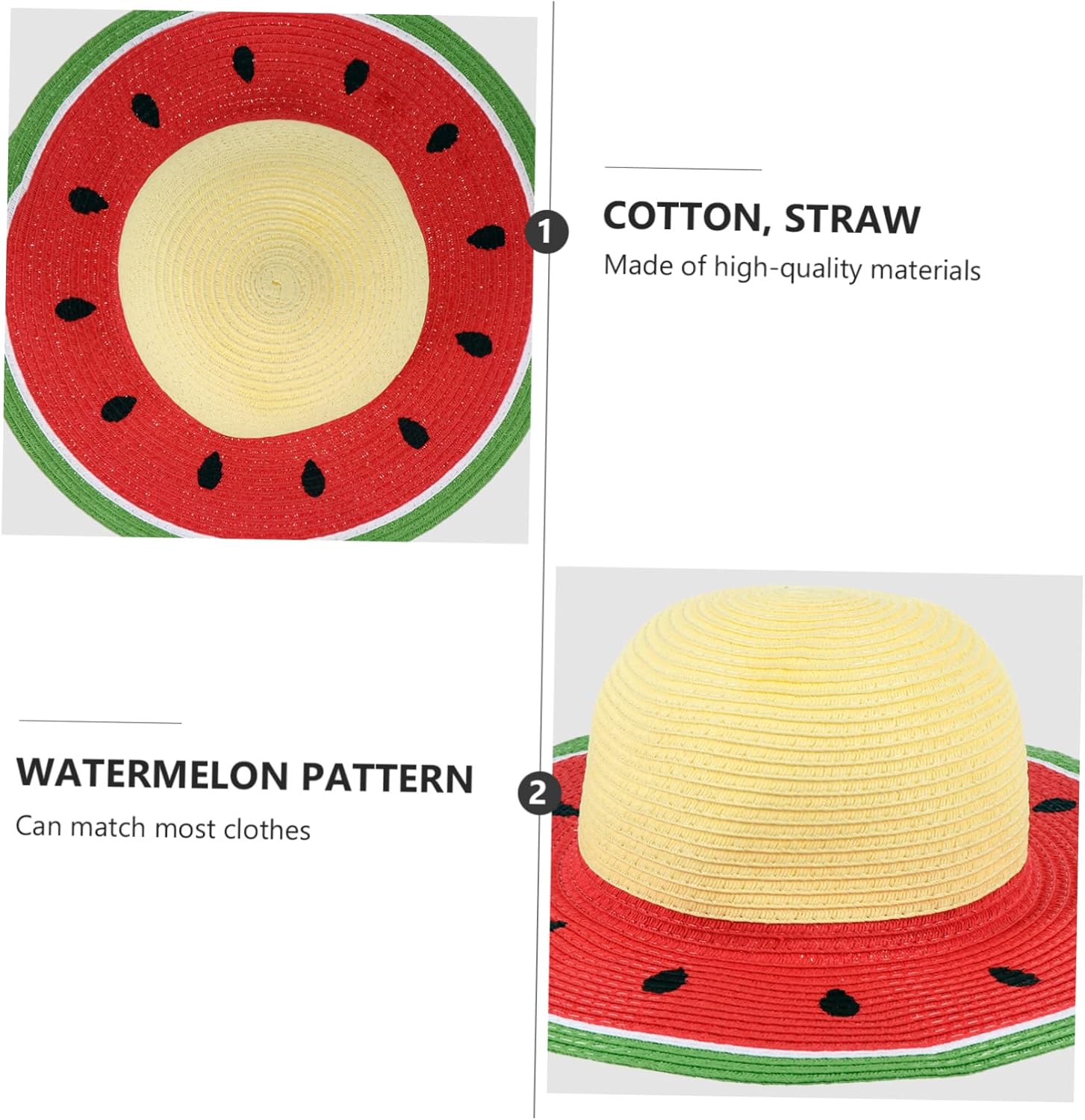 LIFKOME Boys Outdoor Sun Hat