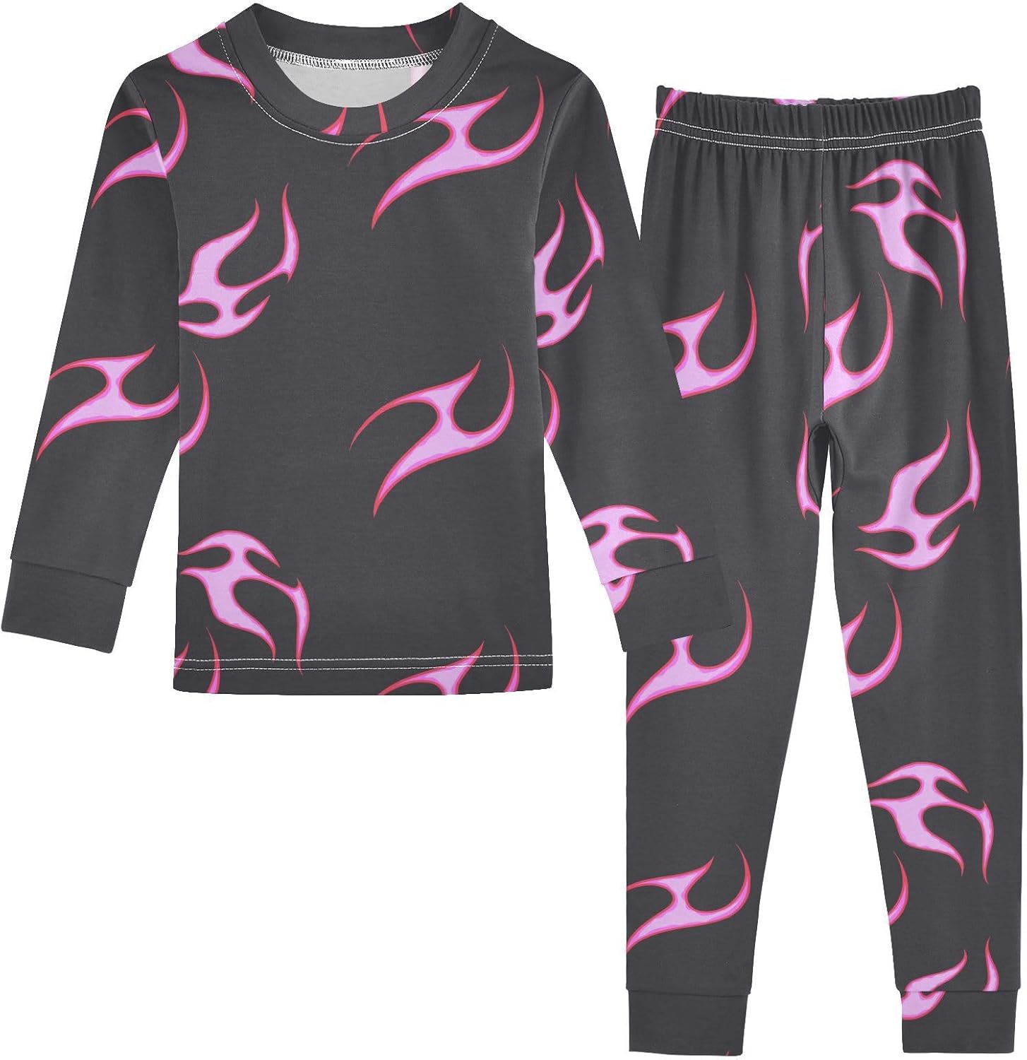 WIFIU 2 Piece Pajama Set for Kids 18M-8Y