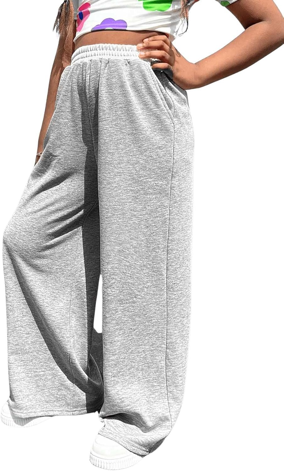 Floerns Elastic waist active sweatpants