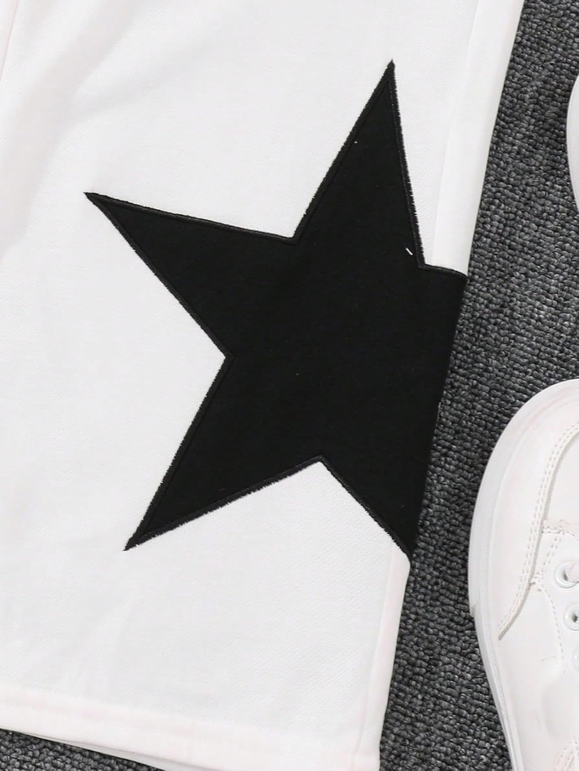 SOLY HUX Girls Star Graphic sweatpants - Soft Stretchy High Waist