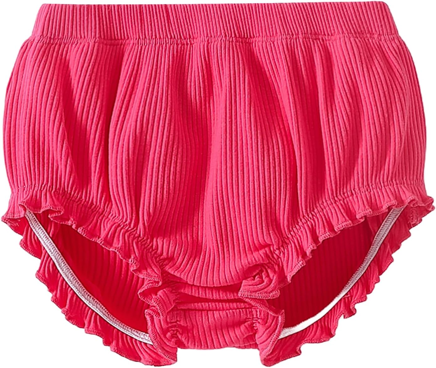 SOBOWO 3-Pack Baby Girl Bloomers with Ruffles