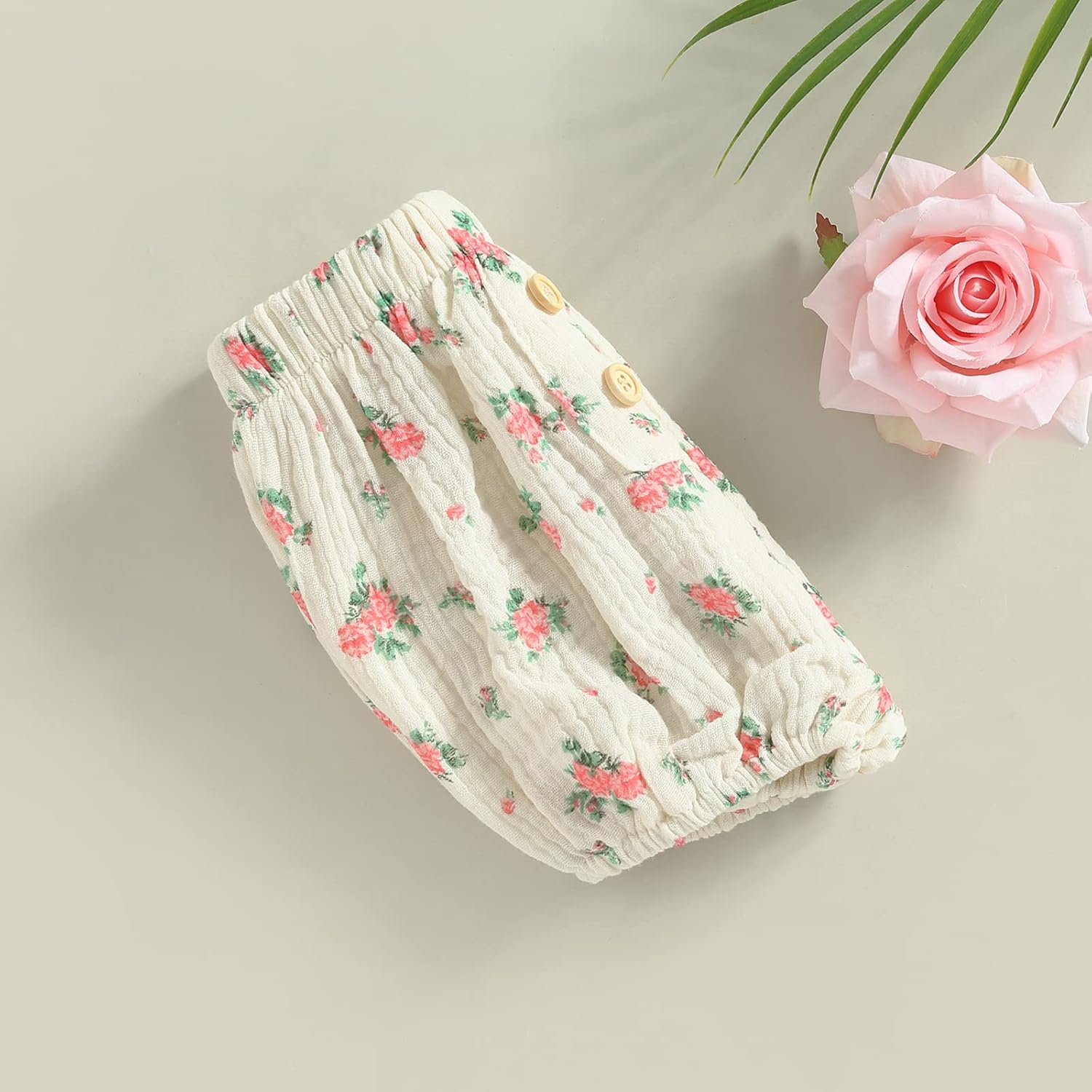 Yccutest Cotton Linen Diaper Covers for Newborn Boys Girls