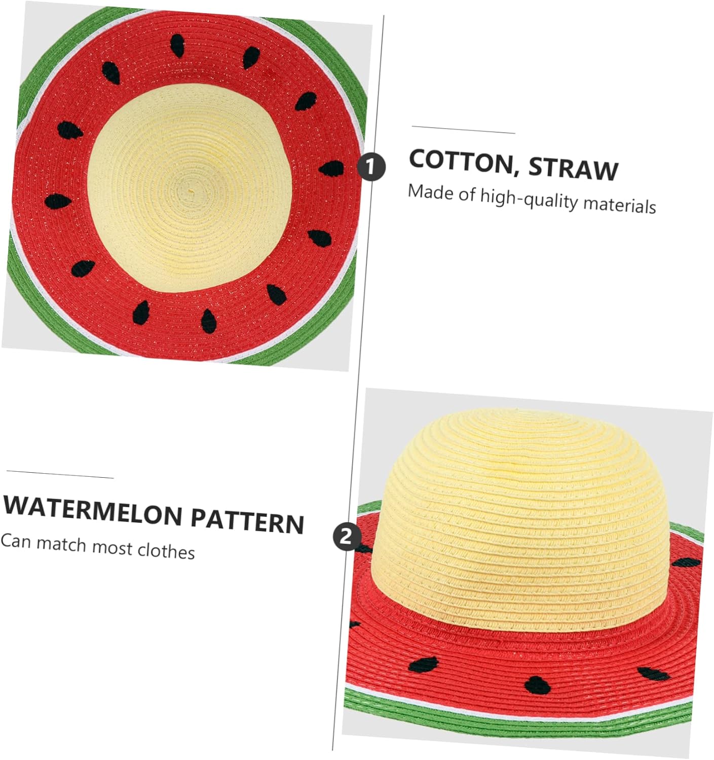 Cute Handmade Sun Hat for Boys Girls