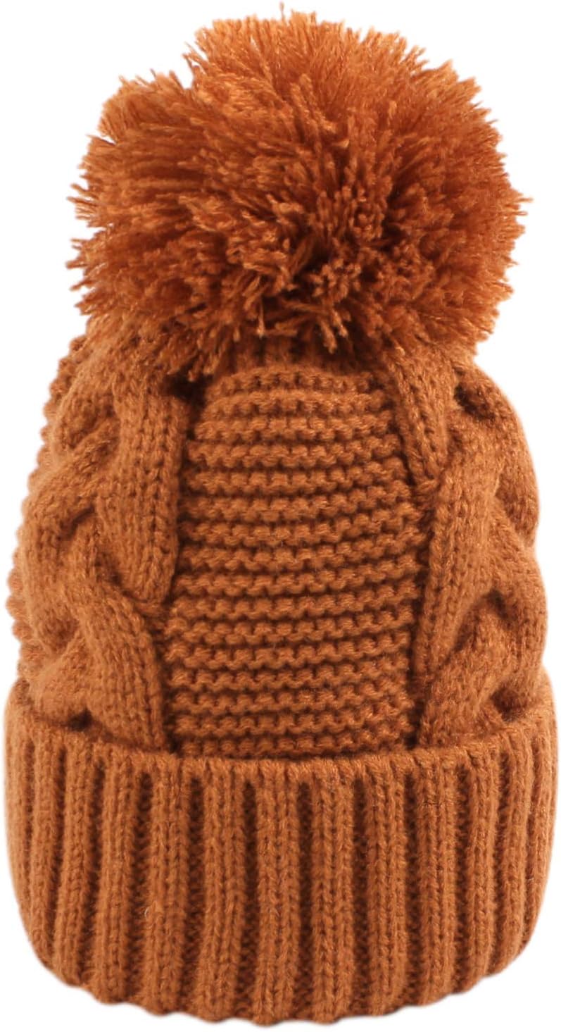 JANGANNSA Winter Knit Baby Hat