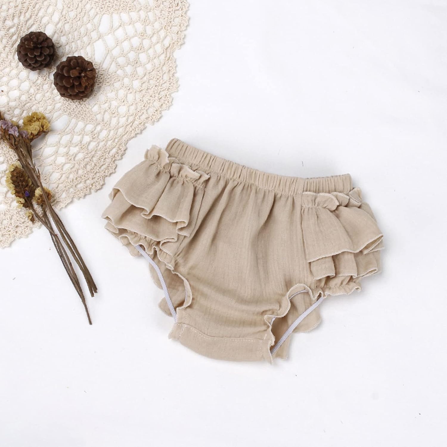 EISHOW Unisex Baby Shorts Diaper Covers - Soft Comfortable and Stylish