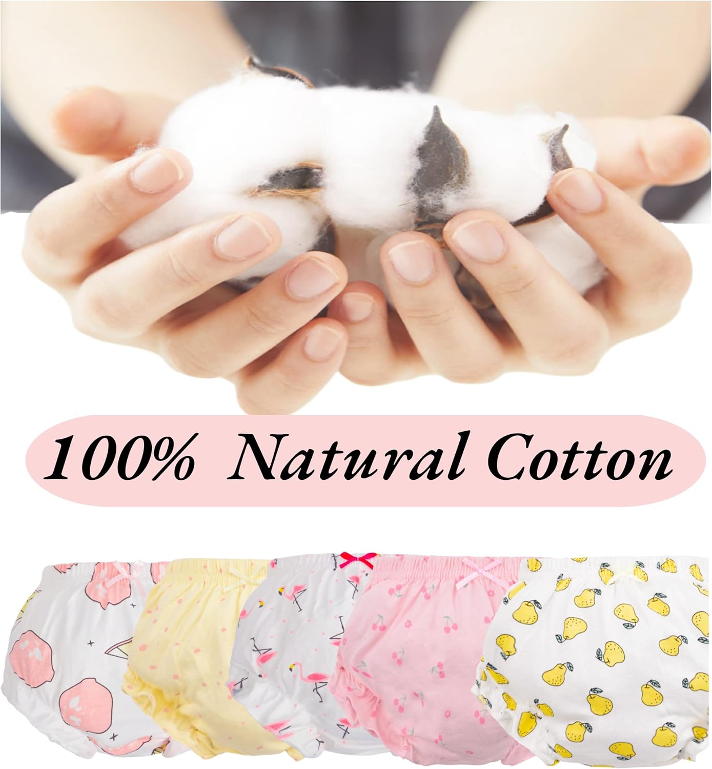 Bloomers Diaper Cover - Soft Cute Breathable for Toddlers