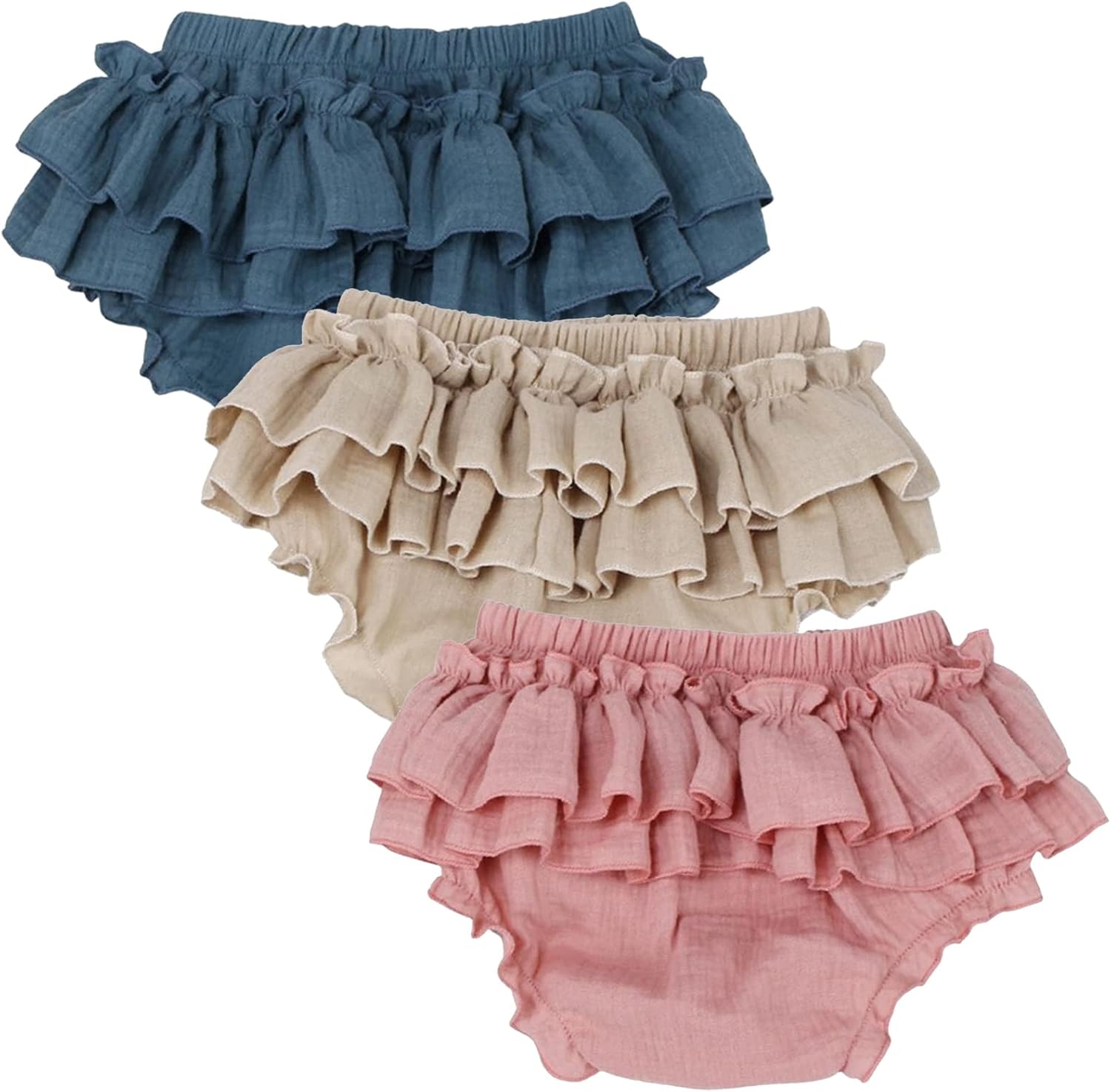 EISHOW Unisex Baby Shorts Diaper Covers - Soft Comfortable and Stylish