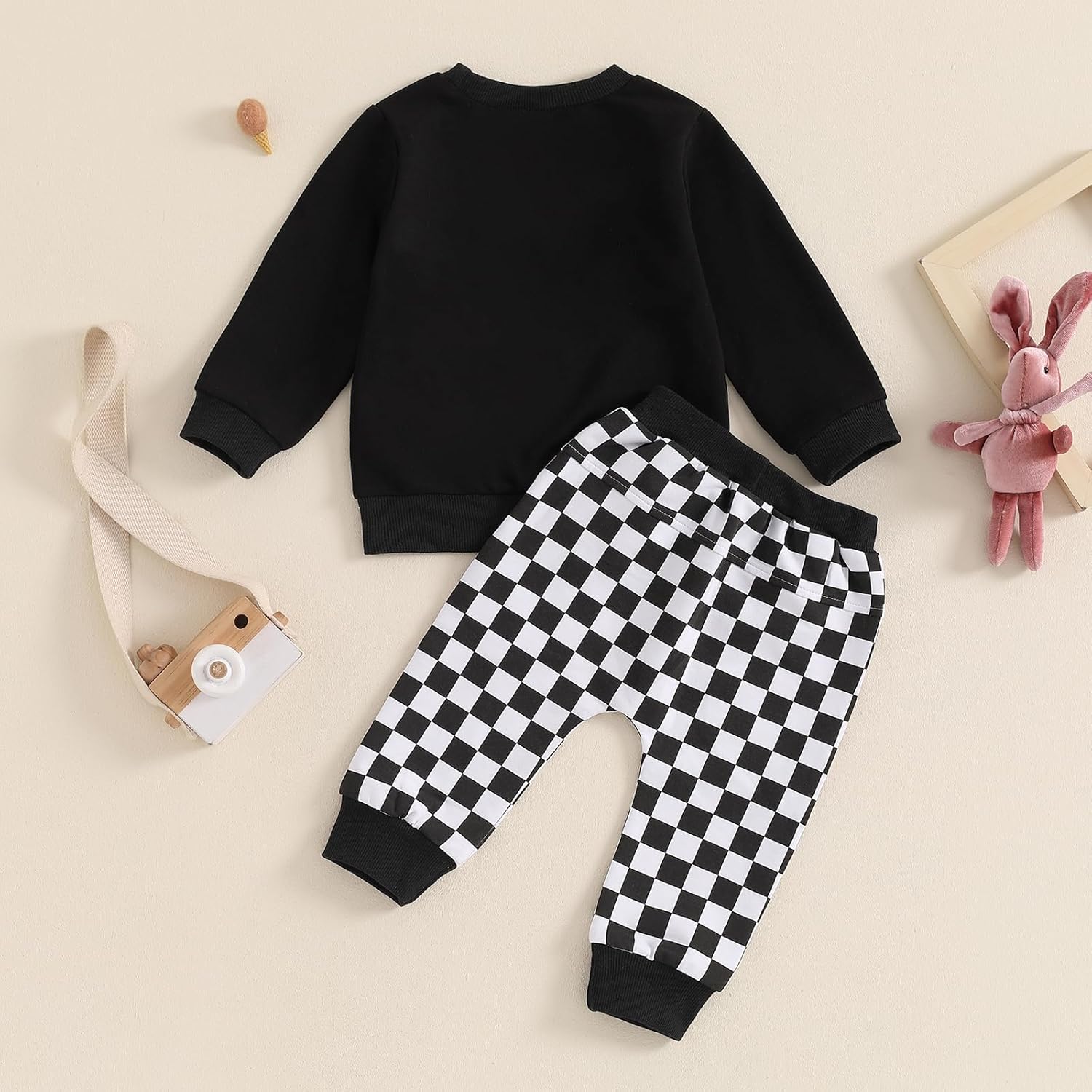 Fall Toddler Boys Sweatsuit Set