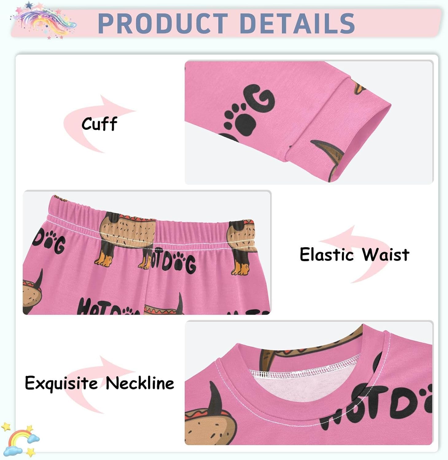 WIFIU 2-Piece Pajama Set