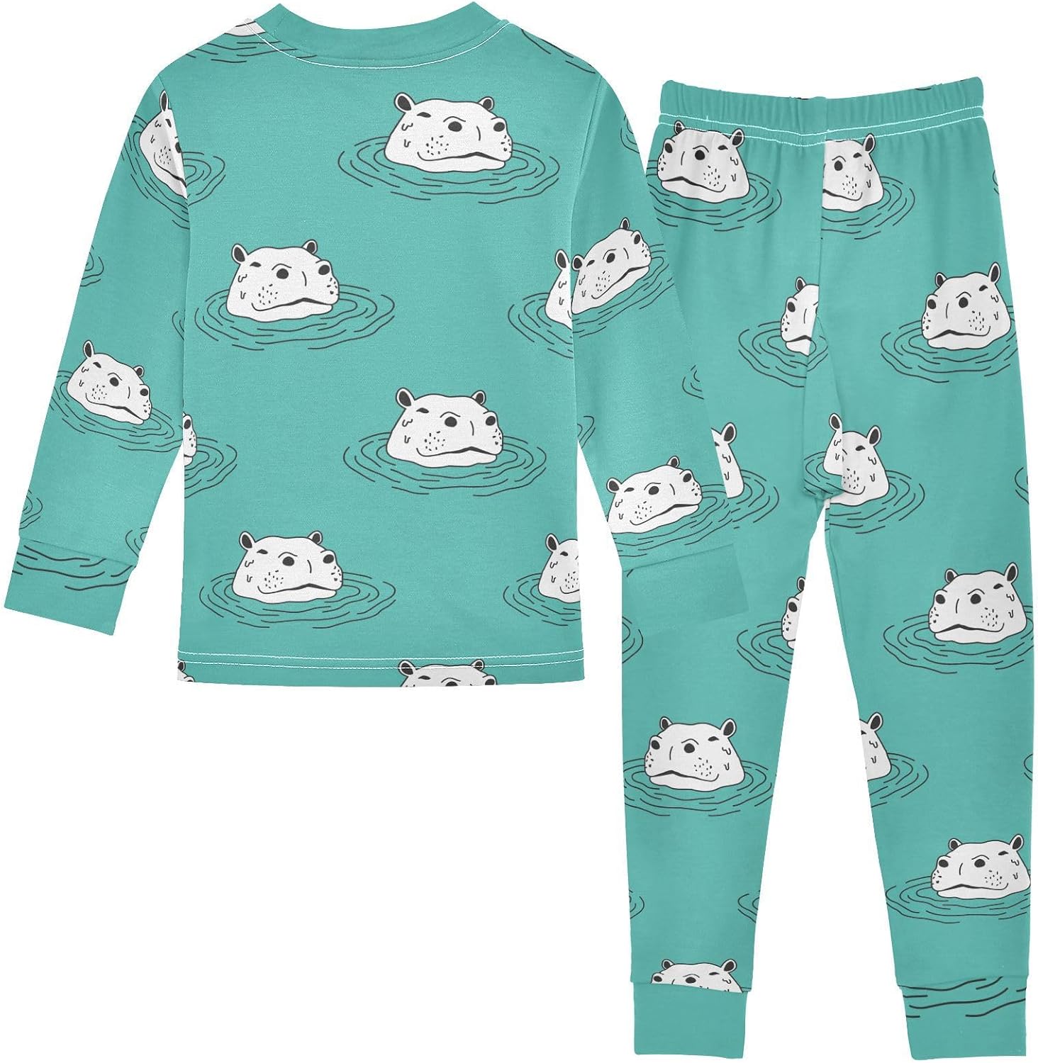 Premium Soft Cotton Pajama Sets for Girls 2-Piece Long Sleeve Sleepwear