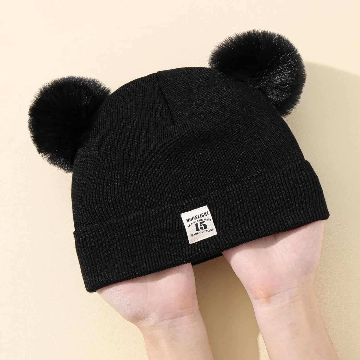 Winter Toddler Beanie Hats Set - Boys Girls