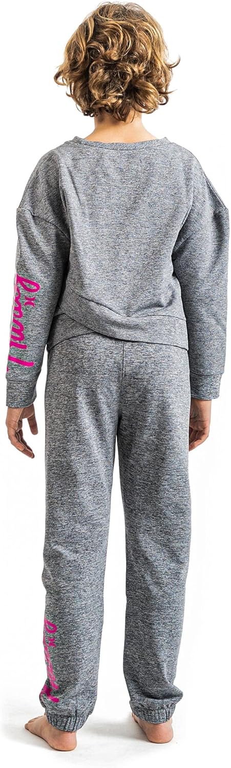 Girls Soft Knit Jogger Pants