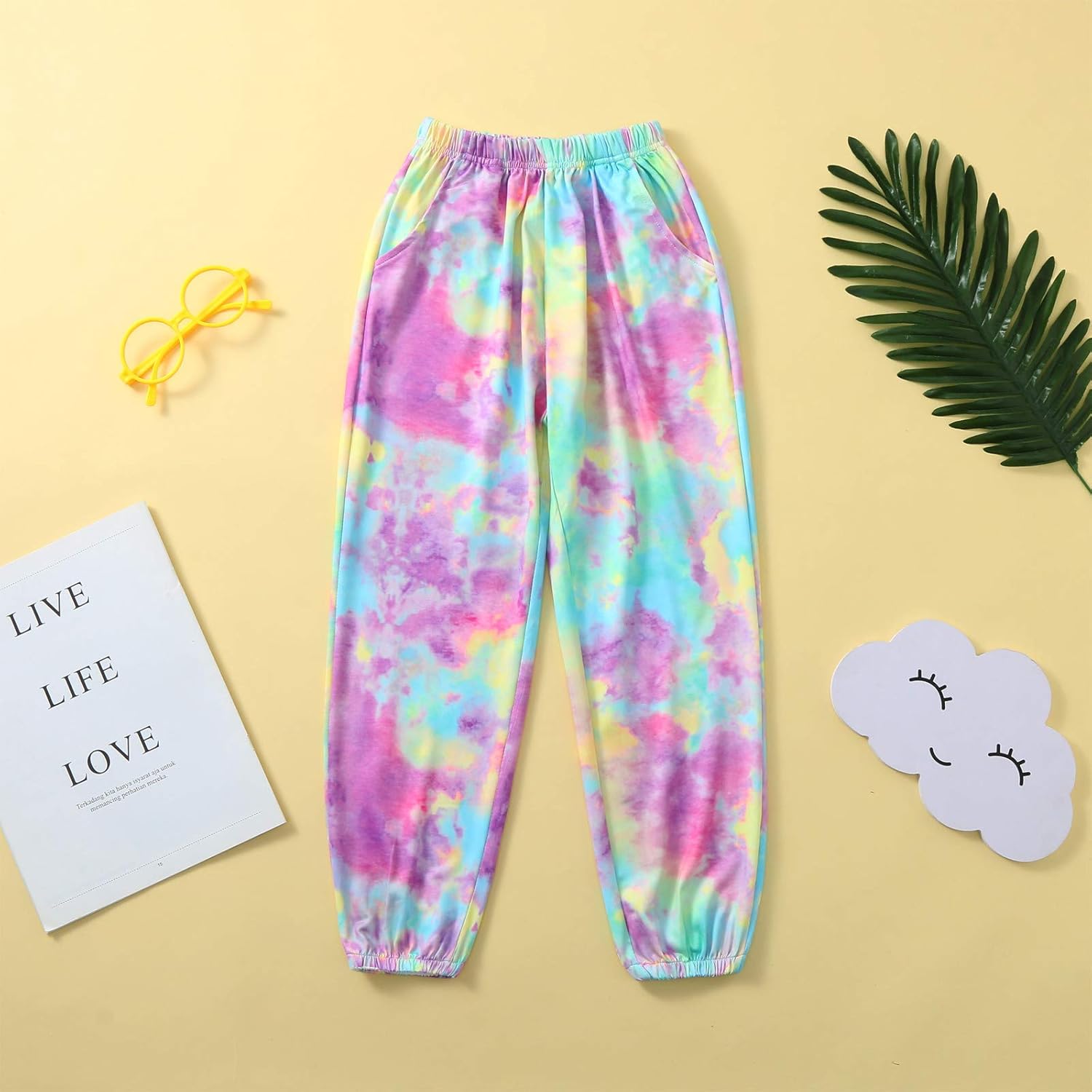 Kids Tie-Dye Joggers with Pockets
