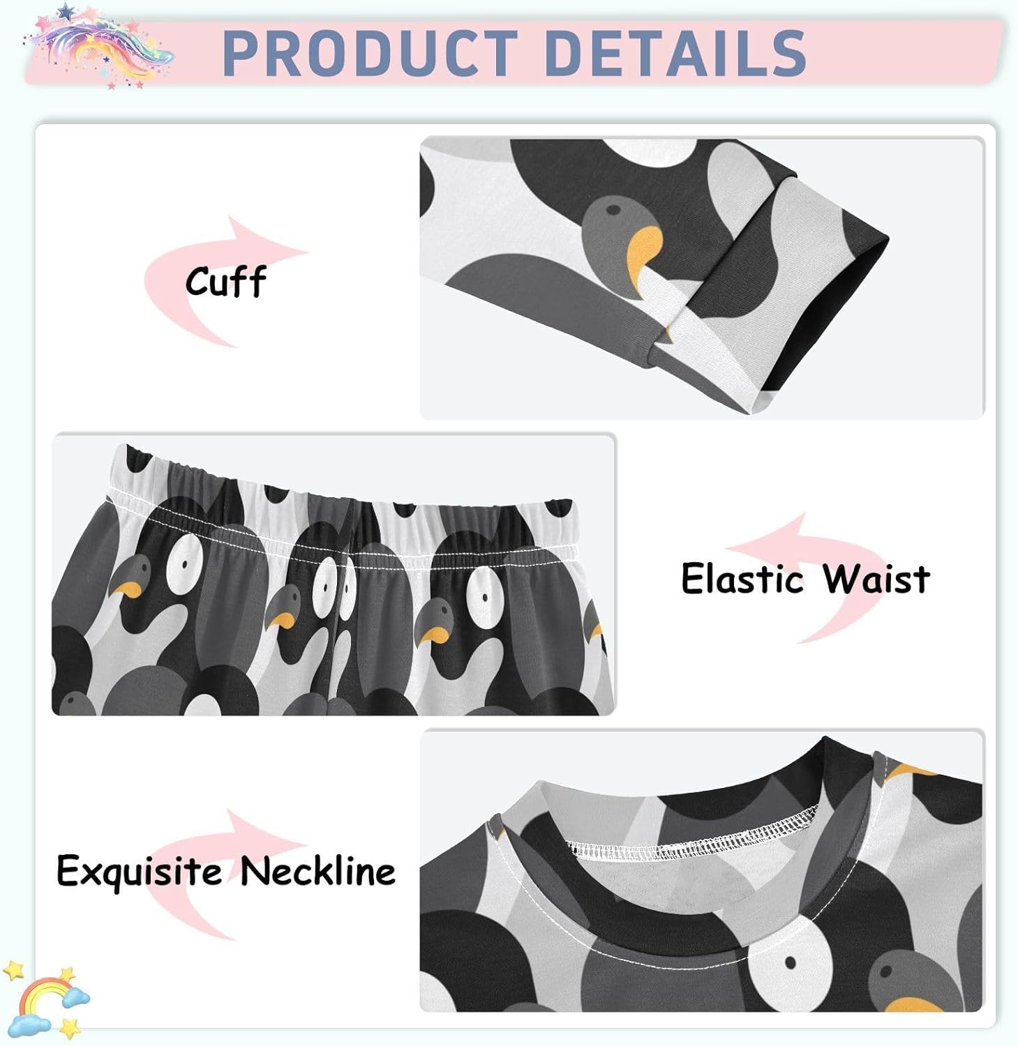 SNUG AND COMFORTABLE PAJAMA SET - ADORABLE ESCAPE FOR SLEEP OR PLAY