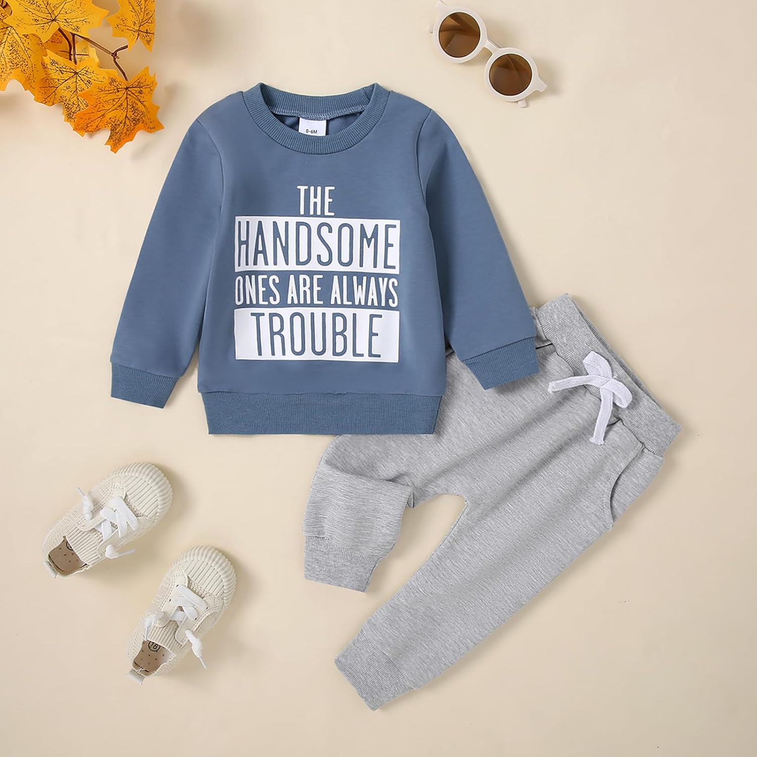 Baorji Toddler Boys Fall Clothes Set
