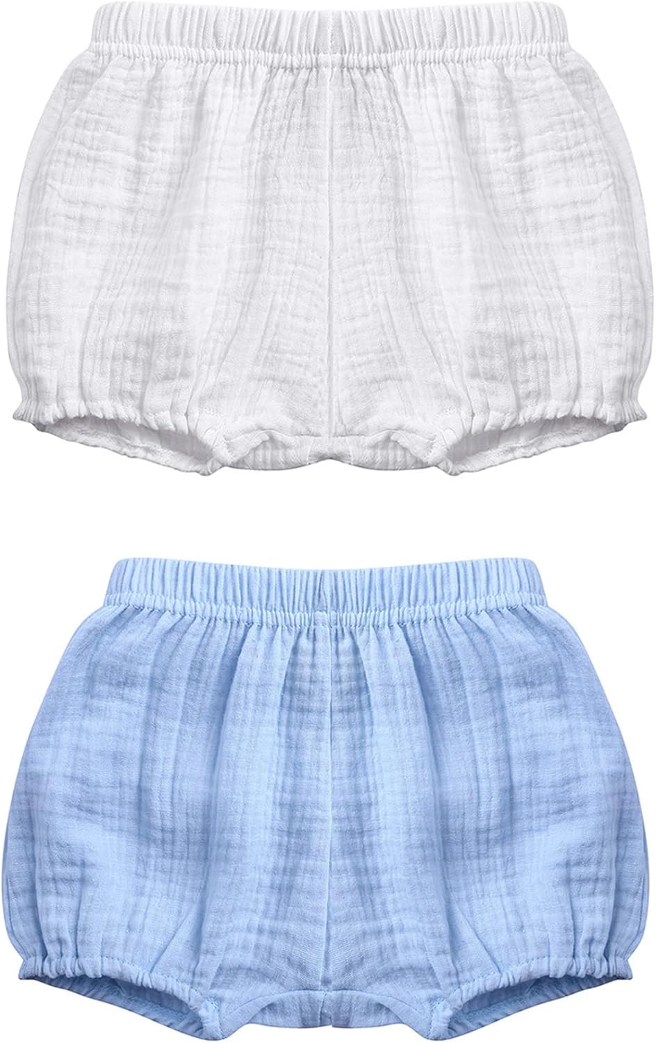 Symunnia 2-Piece Cotton Bloomers for Toddler Girls - Soft lifetime and Fash