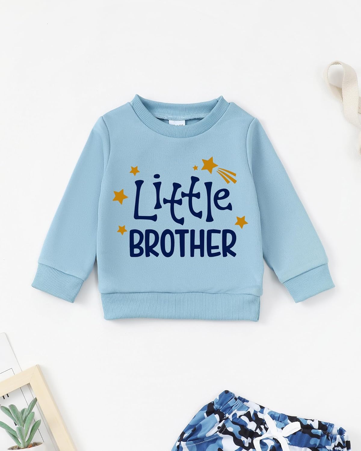 NZRVAWS Toddler Boys Pullover sweatshirt jogger pants set