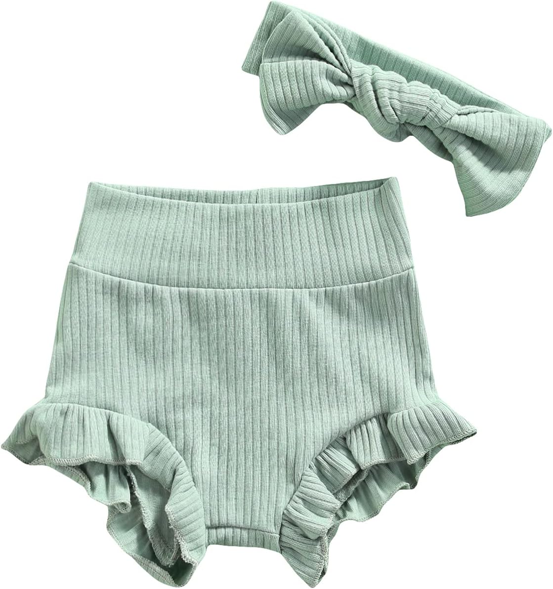 Cotton Bloomers for Baby Girls Ruffle Diaper Cover