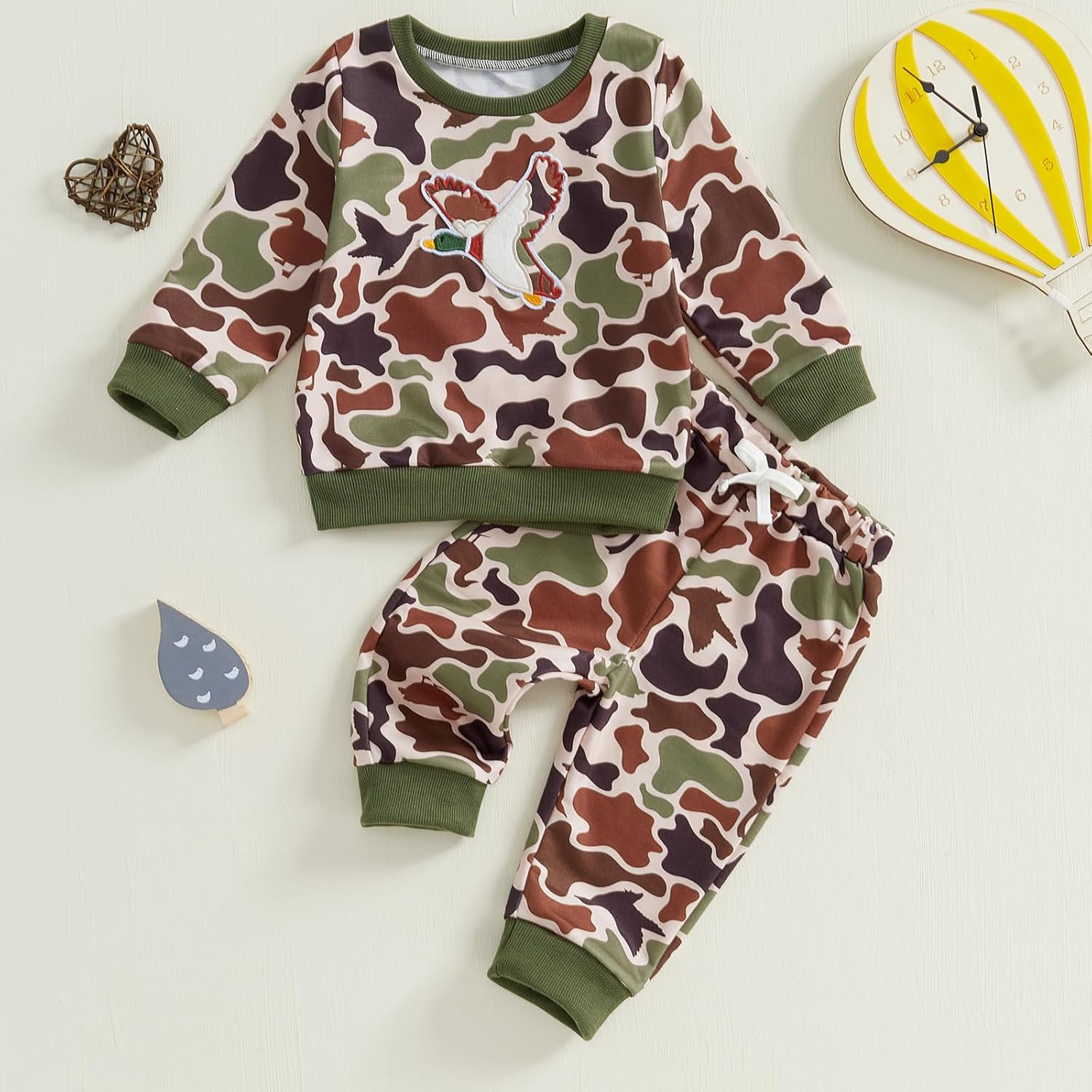 Emmababy Duck Camo Hundreds Set
