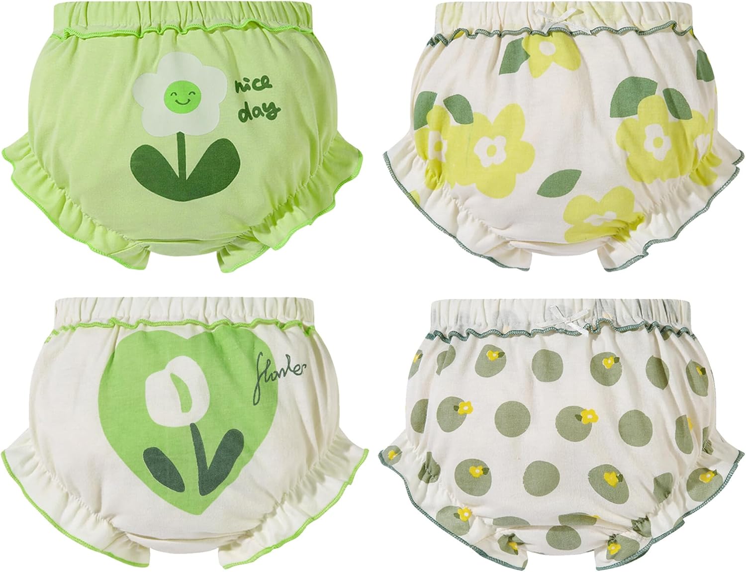 SEAUR Ruffle Bloomers for Babies