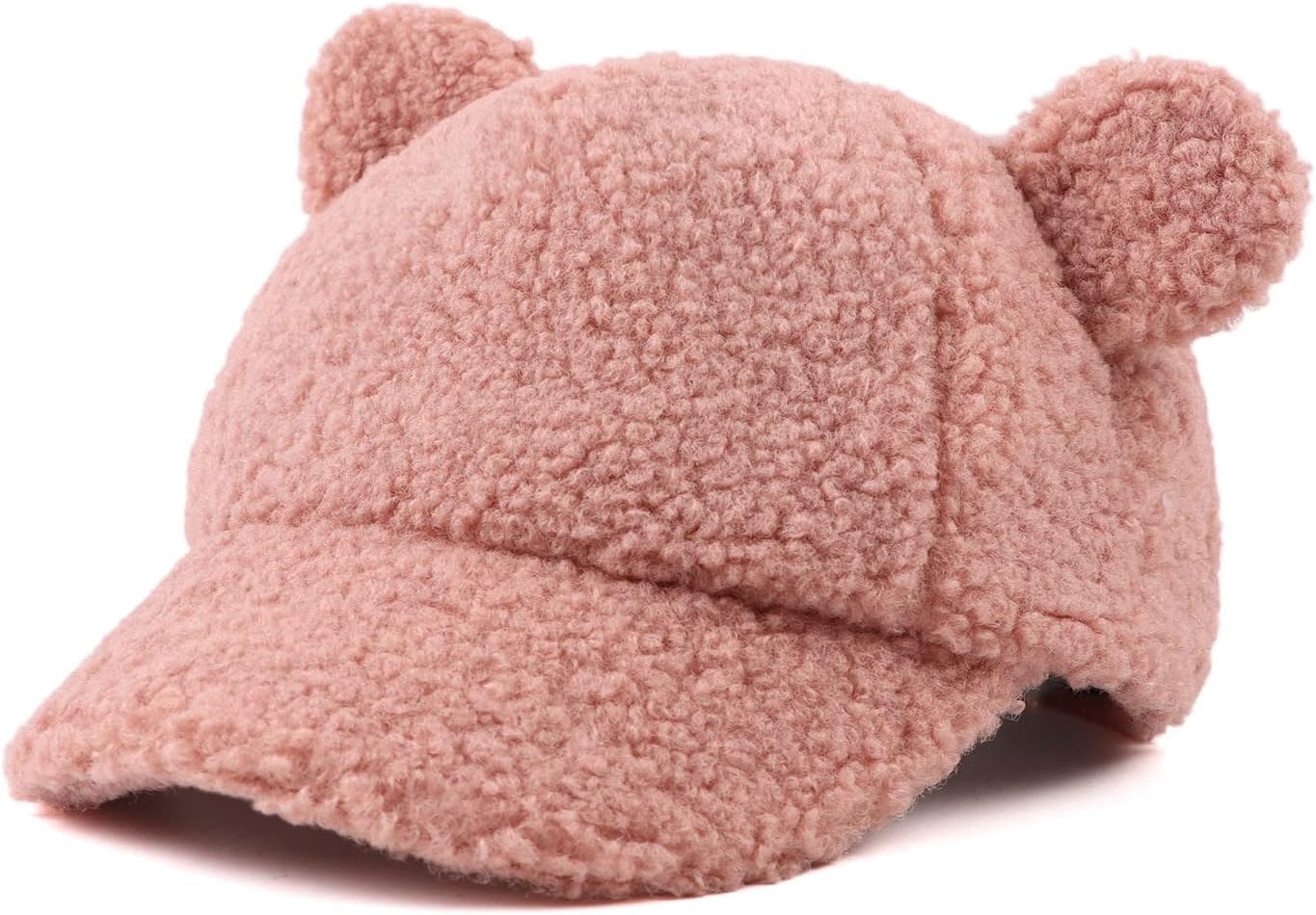Winter Fleece Baseball Cap for Babies - Soft Warm for Toddler Kids