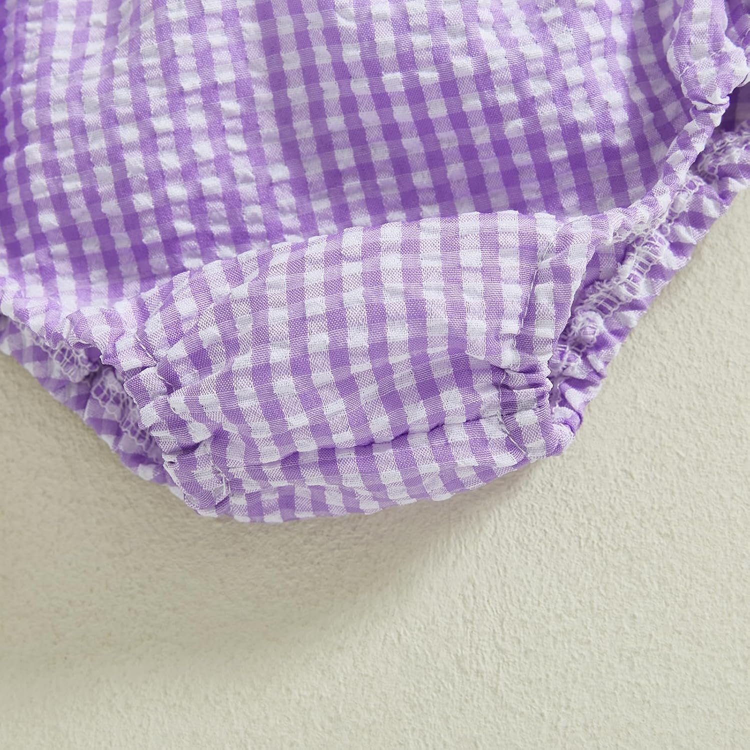 Exploded Unisex Bloomers Soft Comfy Gingham Plaid for Baby Boys Girls