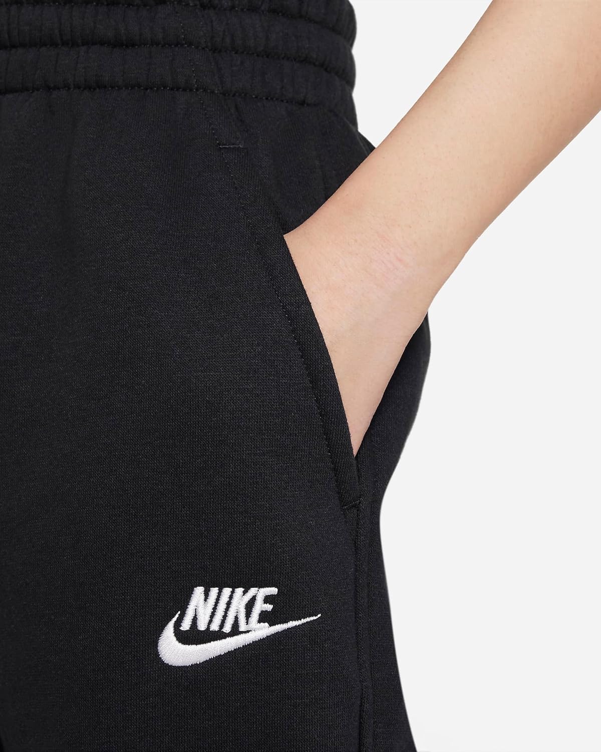 Nike Girls Sportswear Club Fleece Loose Pants Stay Cozy Style-Defying