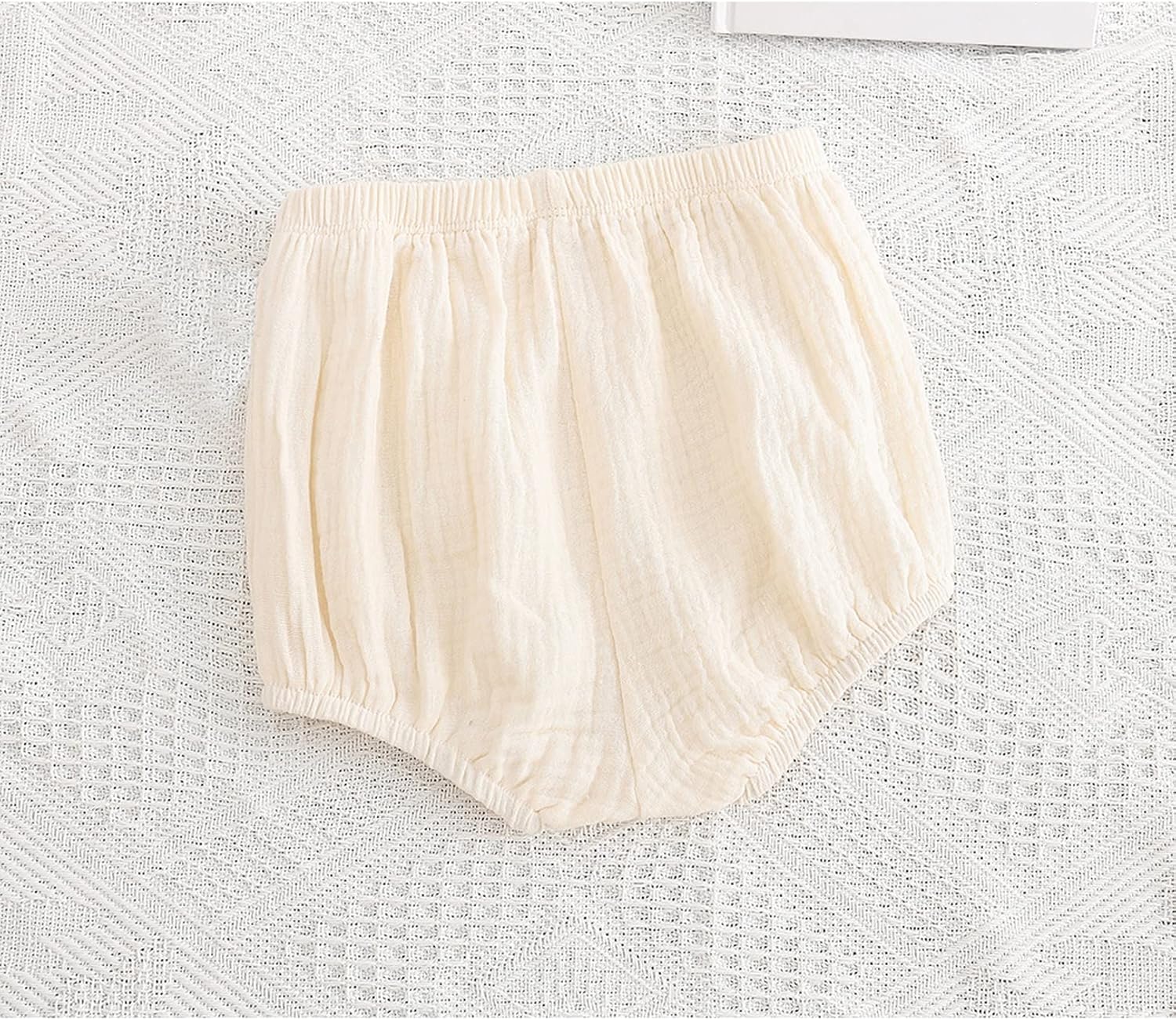 3-Pack Cotton Linen Baby Shorts Light breathable for Summer