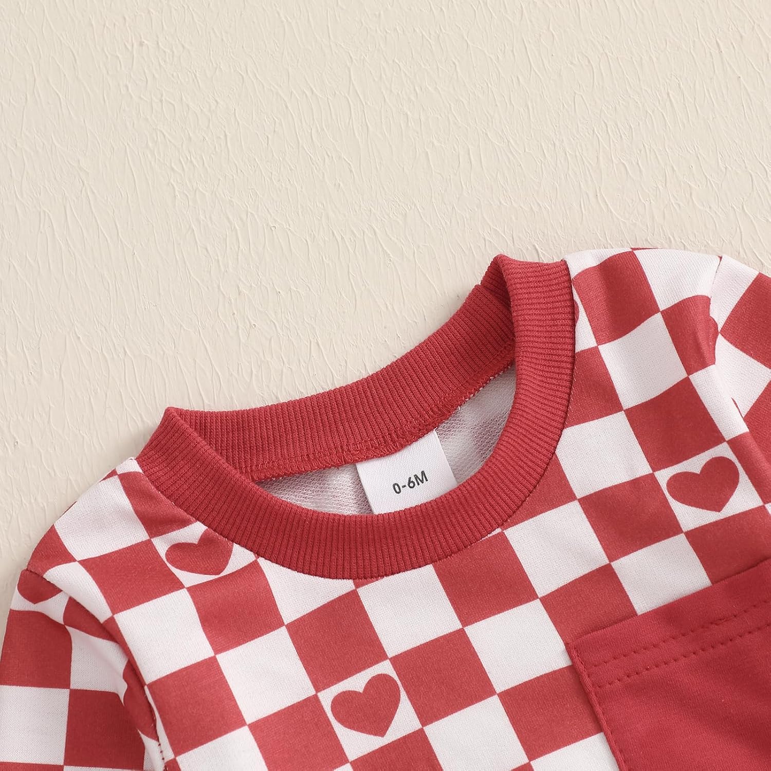 Valentines Heart Baby Boy Outfit