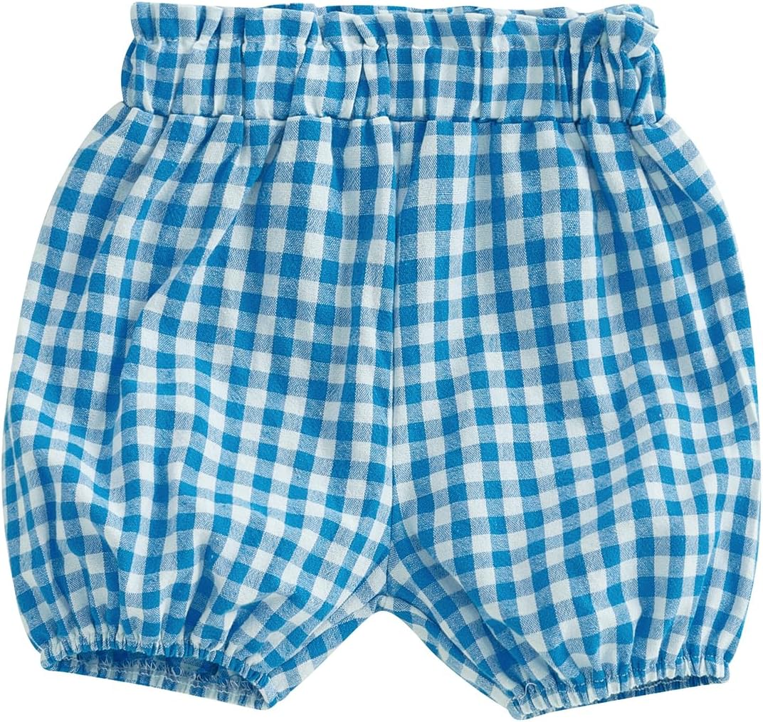 Ruffle Bloomers for Baby Girls Diaper Covers Underwear - Stretchy Comfortable Soft