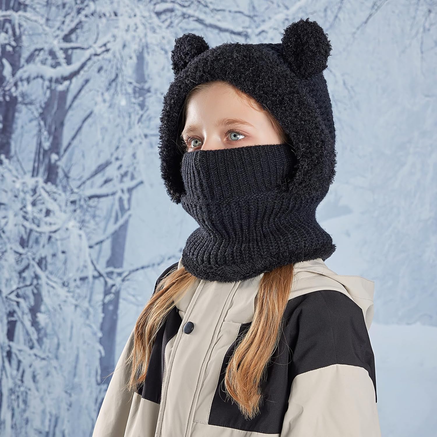 Baby Winter Bear Knitted Hat